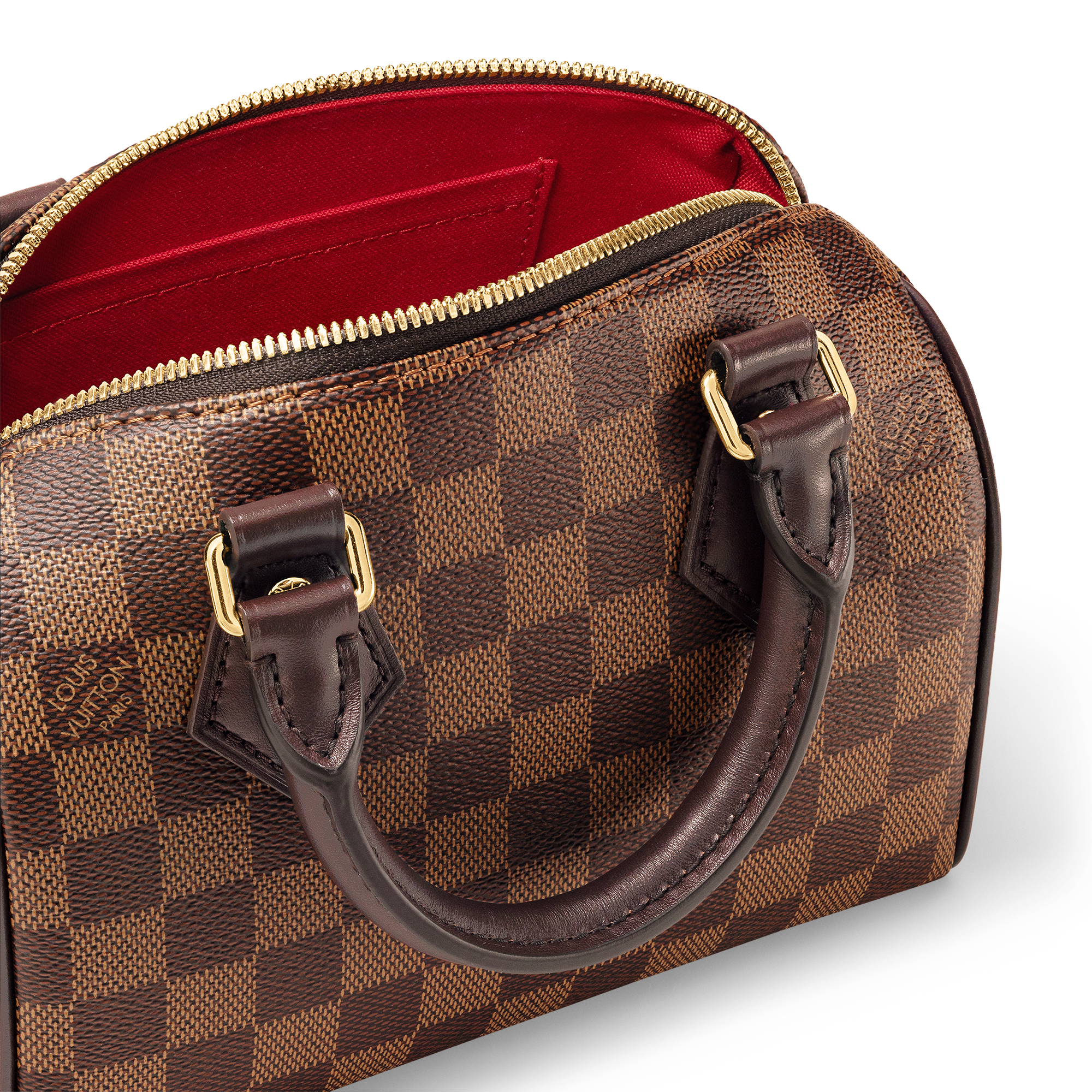 Damier Ebene Bolsas de mano Todas las bolsas de mano Bolsa Speedy 20 con correa | Louis Vuitton ® (Ampliar producto)