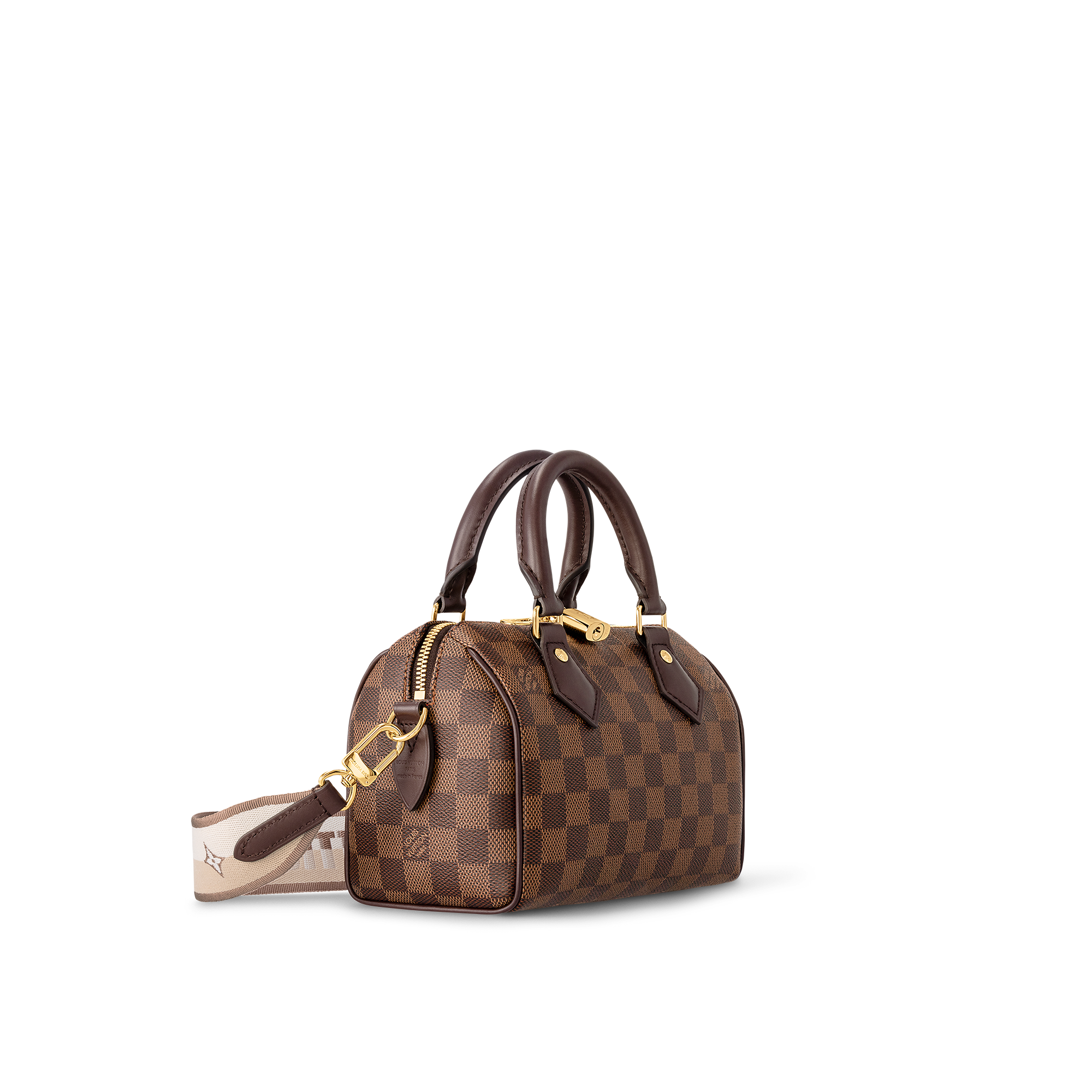 Damier Ebene Bolsas de mano Todas las bolsas de mano Bolsa Speedy 20 con correa | Louis Vuitton ® (Ampliar producto)