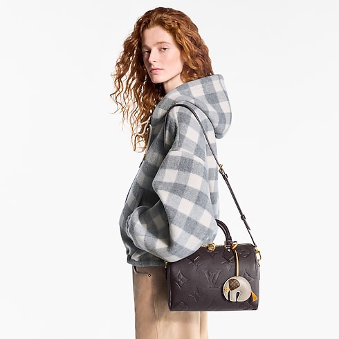 Monogram Empreinte Bolsas de mano Todas las bolsas de mano Bolsa Speedy 25 con correa | Louis Vuitton ® (Ampliar producto)