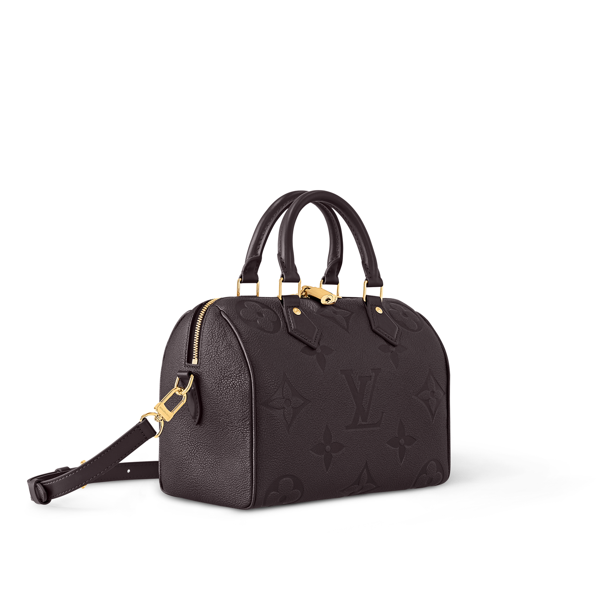 Monogram Empreinte Bolsas de mano Todas las bolsas de mano Bolsa Speedy 25 con correa | Louis Vuitton ® (Ampliar producto)