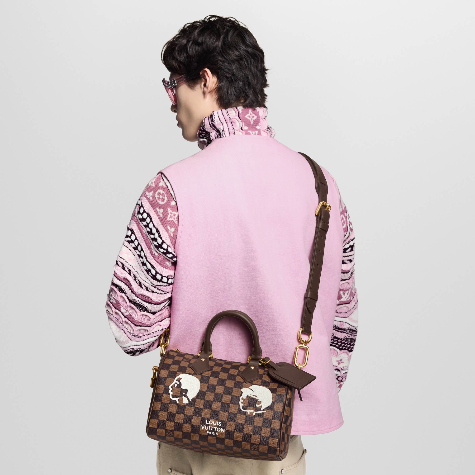 Damier Other Bolsas para Hombre Novedades Bolsa Speedy 25 con correa | Louis Vuitton ® (Ampliar producto)