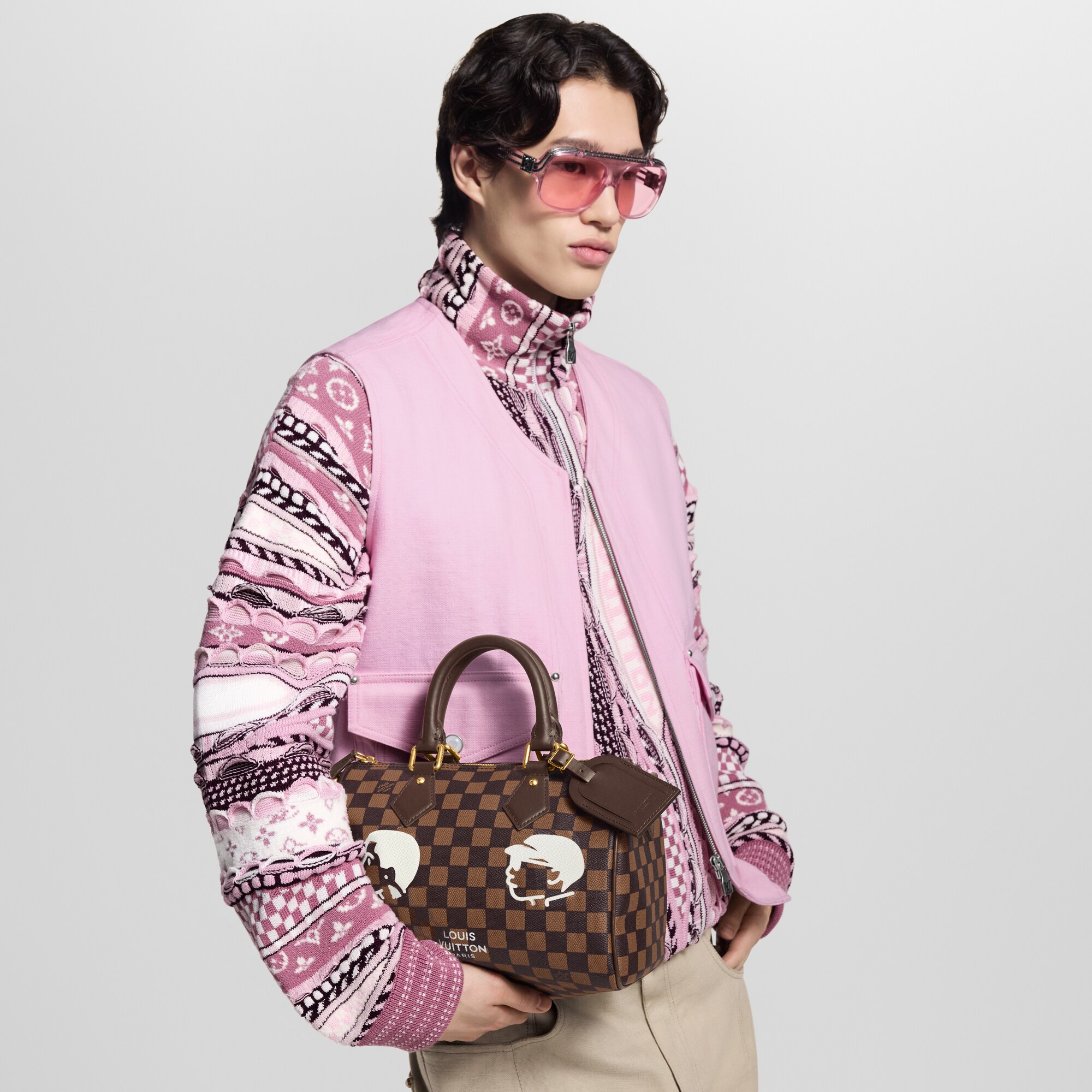 Damier Other Bolsas para Hombre Novedades Bolsa Speedy 25 con correa | Louis Vuitton ® (Ampliar producto)