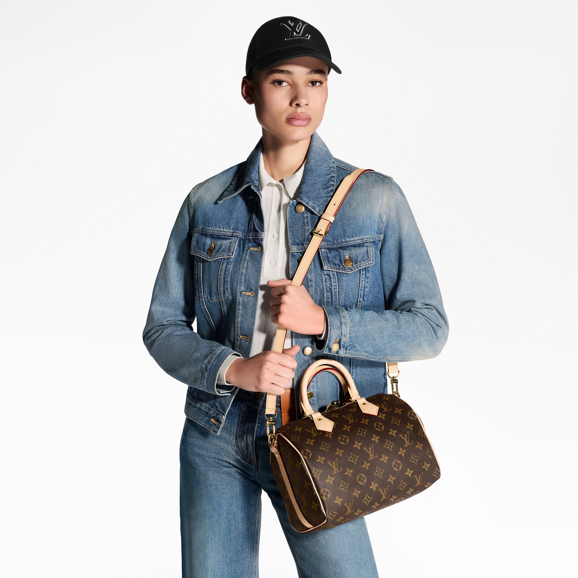 Monogram Personalización Personalización Bolsas & Artículos Pequeños de Piel Bolsa Speedy 25 con correa Mon Monogram | Louis Vuitton ® (Ampliar producto)