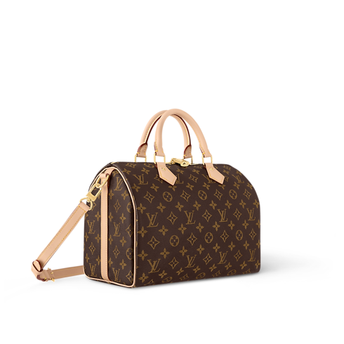 Monogram Bolsas de mano Todas las bolsas de mano Bolsa Speedy 30 con correa | Louis Vuitton ® (Ampliar producto)