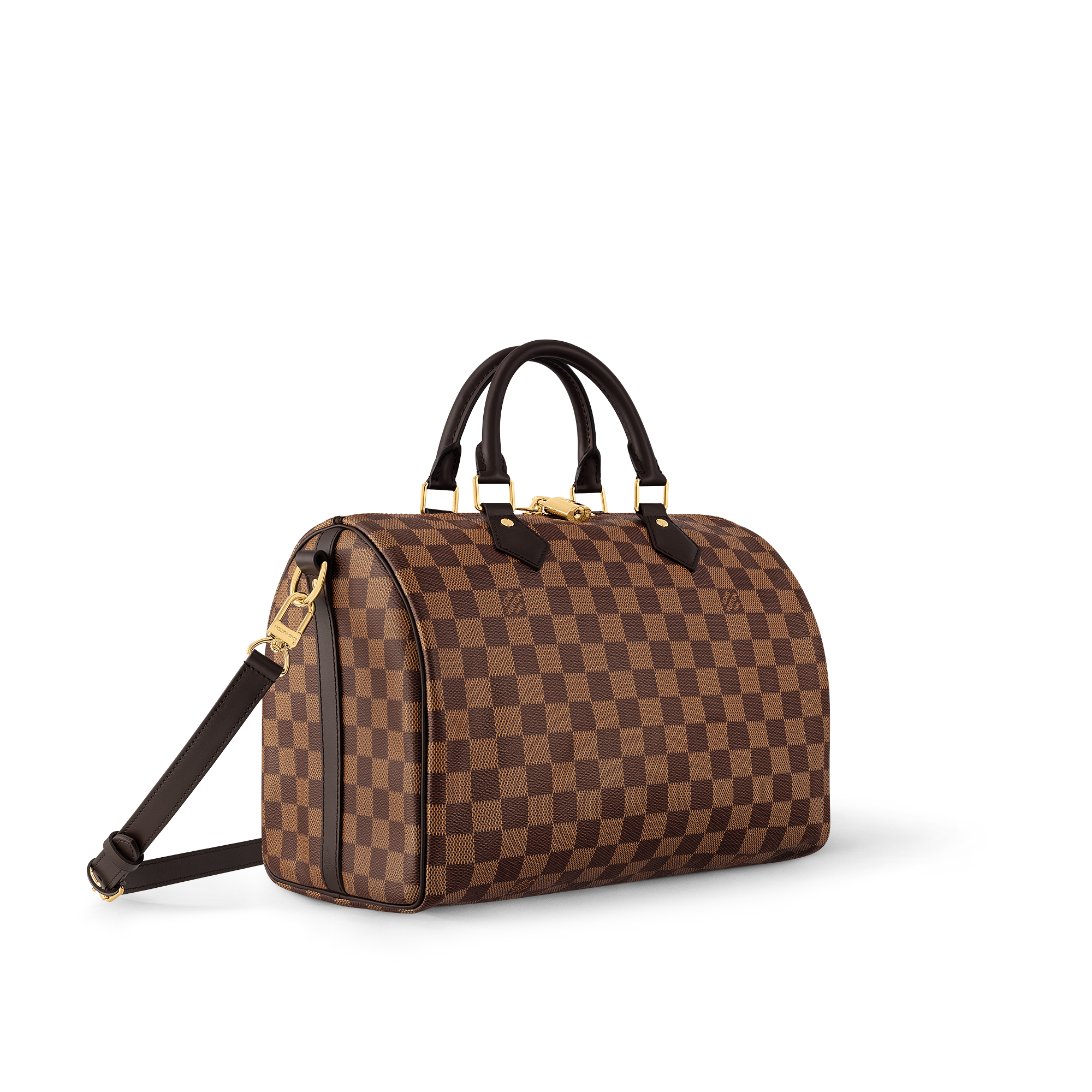 Damier Ebene Bolsas de mano Todas las bolsas de mano Bolsa Speedy 30 con correa | Louis Vuitton ® (Ampliar producto)