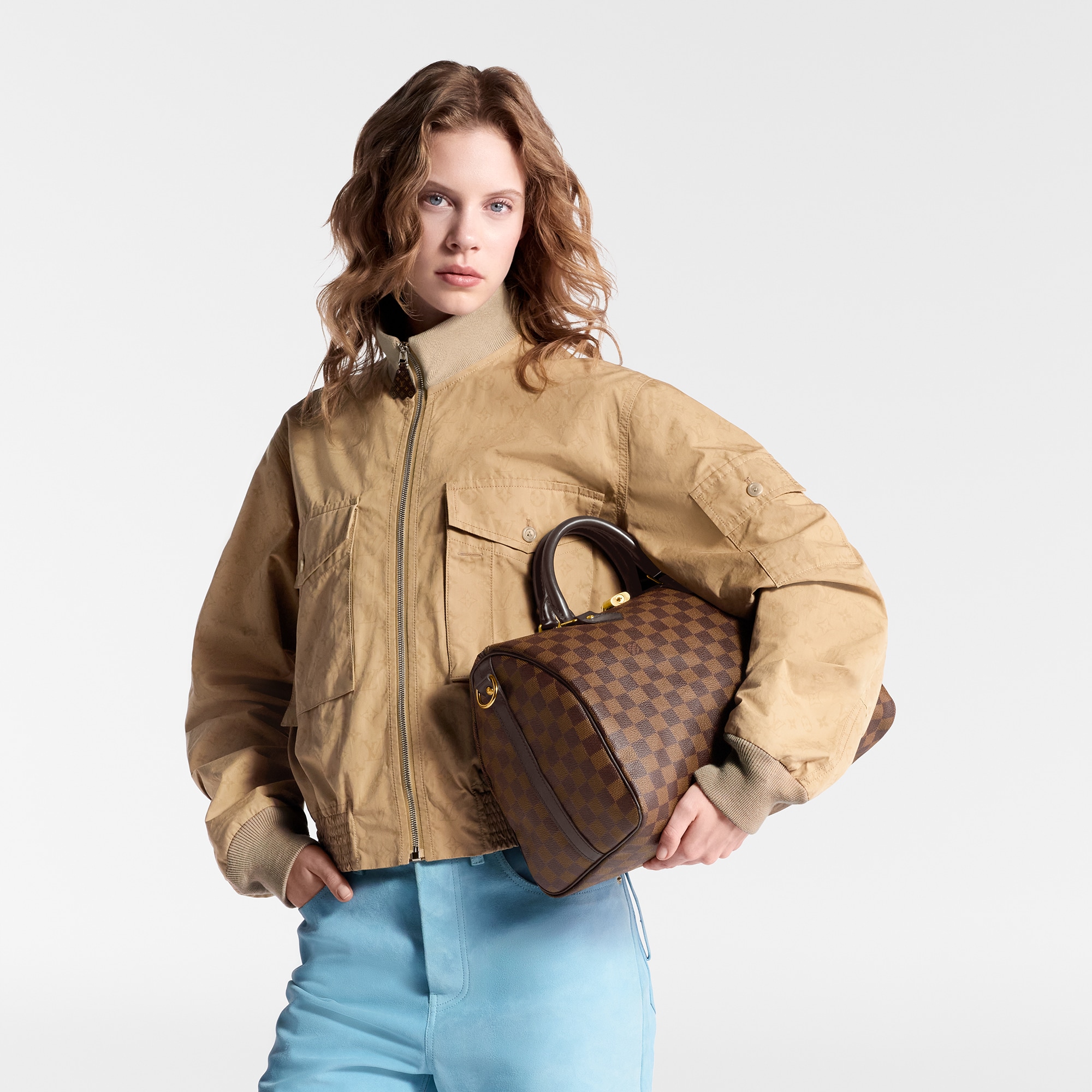 Damier Ebene Bolsas de mano Todas las bolsas de mano Bolsa Speedy 35 con correa | Louis Vuitton ® (Ampliar producto)