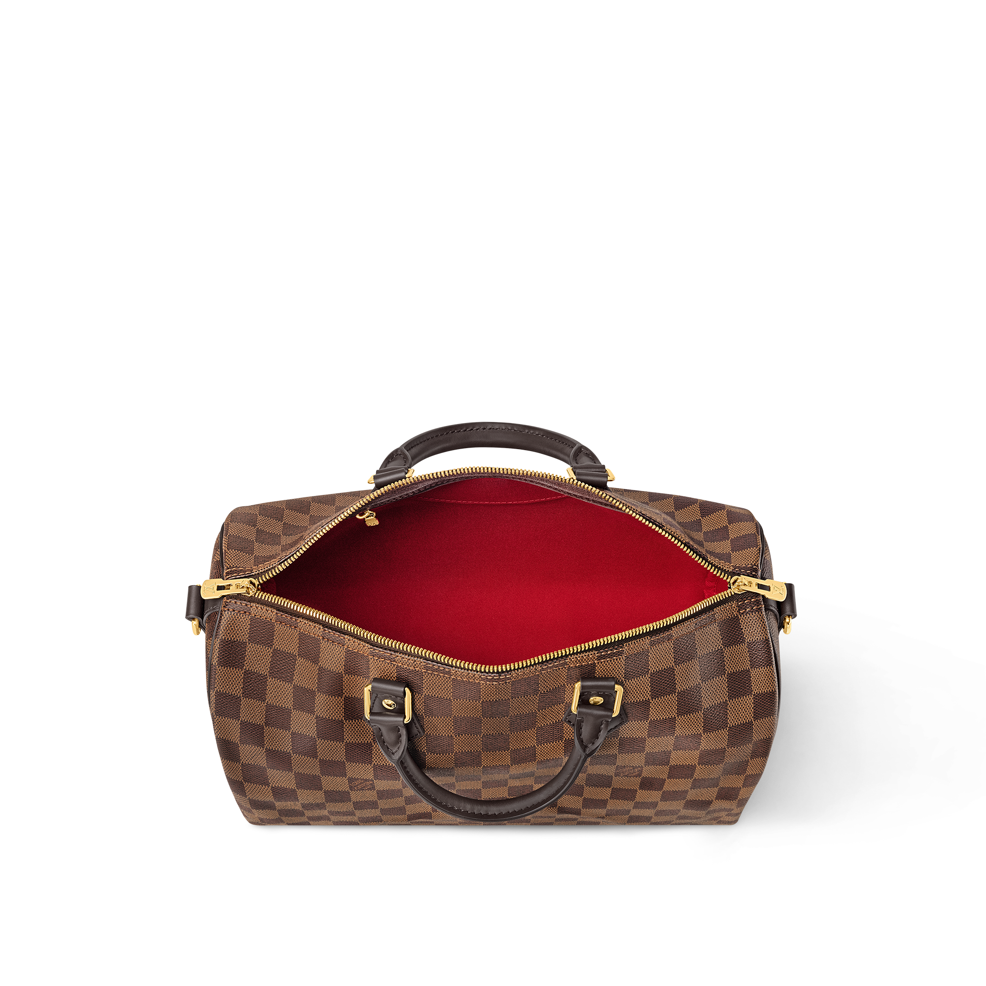 Damier Ebene Bolsas de mano Todas las bolsas de mano Bolsa Speedy 35 con correa | Louis Vuitton ® (Ampliar producto)