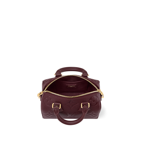 Monogram Empreinte Bolsas de mano Todas las bolsas de mano Bolsa Speedy con correa 20 | Louis Vuitton ® (Ampliar producto)