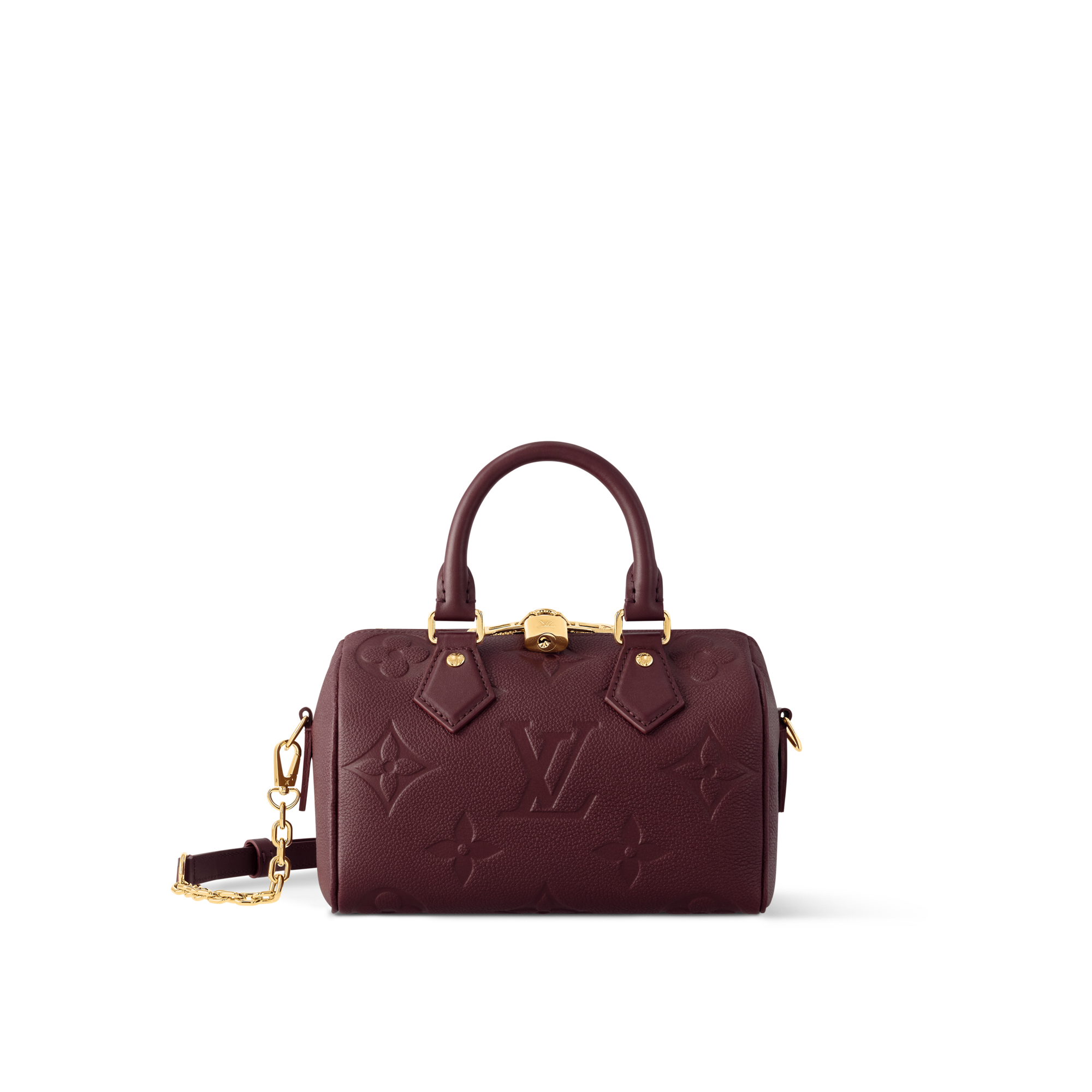 Monogram Empreinte Bolsas de mano Todas las bolsas de mano Bolsa Speedy con correa 20 | Louis Vuitton ® (Ampliar producto)