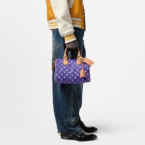 H40 Artículos de Piel y Viaje Desfile Speedy Hombre Bolsa Speedy P9 25 con correa | Louis Vuitton ® (Ampliar producto)