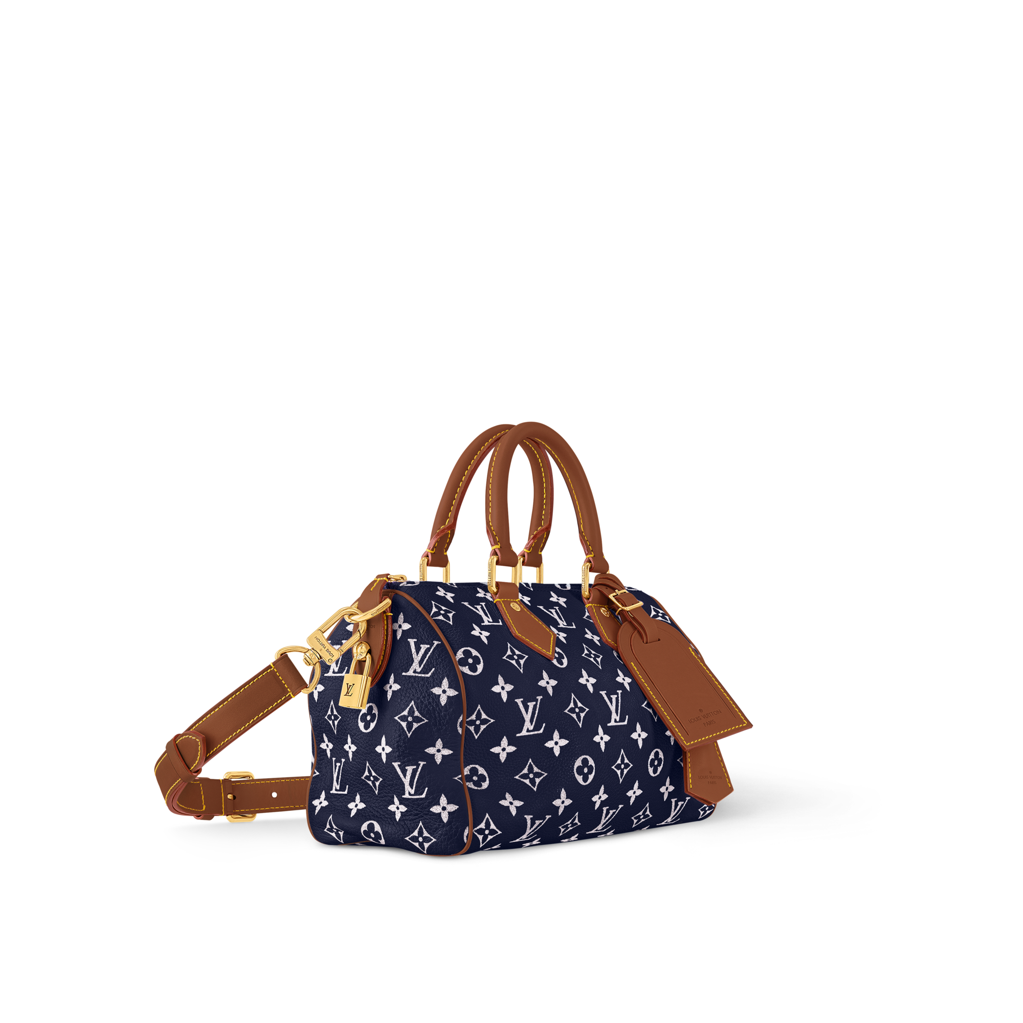 H40 Artículos de Piel y Viaje Desfile Speedy Hombre Bolsa Speedy P9 25 con correa | Louis Vuitton ® (Ampliar producto)