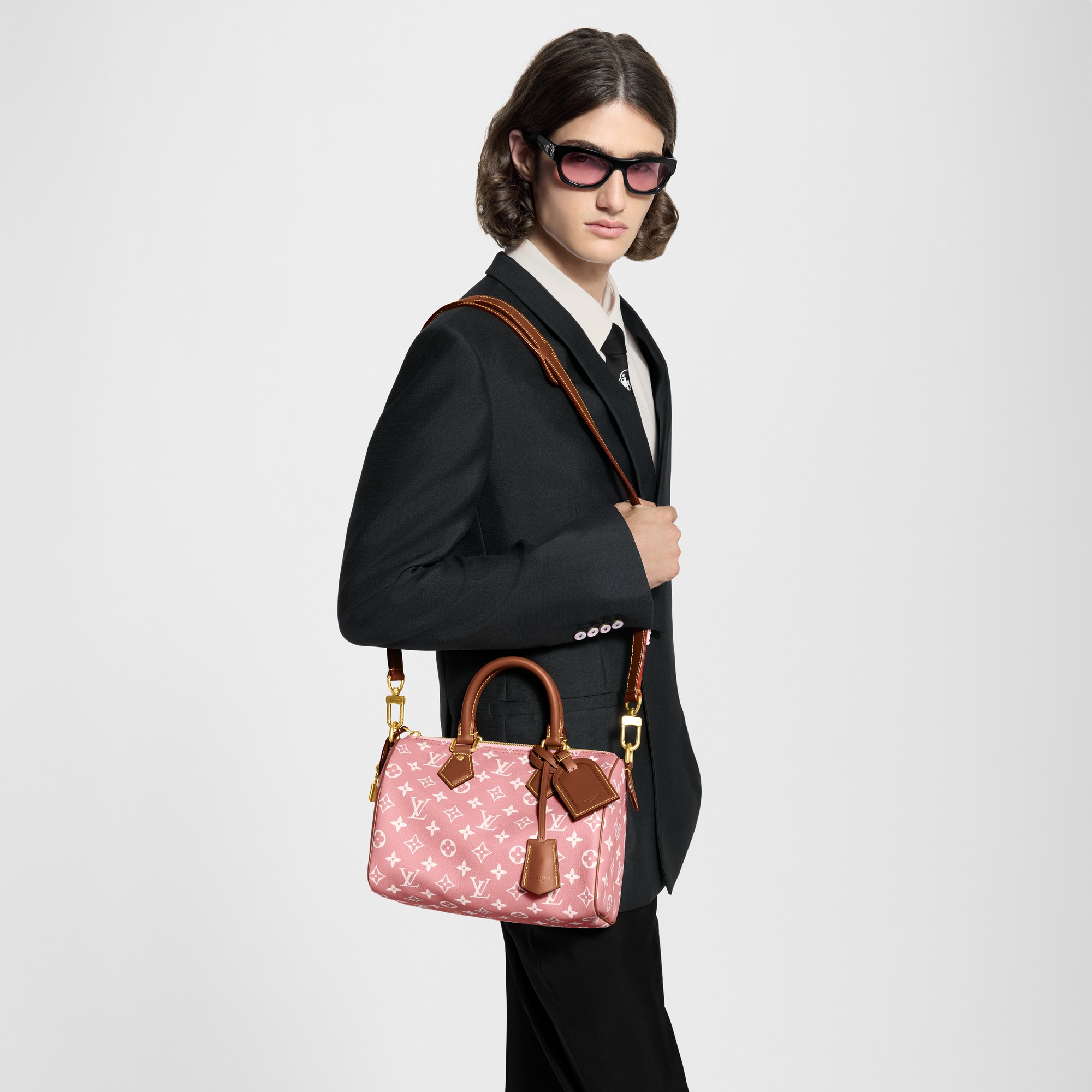 Autres Cuirs Monogram Artículos de Piel y Viaje Desfile Speedy Hombre Bolsa Speedy P9 25 con correa | Louis Vuitton ® (Ampliar producto)