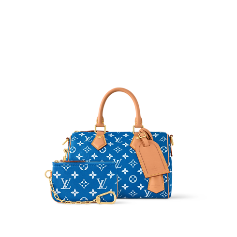 H40 Artículos de Piel y Viaje Desfile Speedy Hombre Bolsa Speedy P9 25 con correa | Louis Vuitton ® (Ampliar producto)