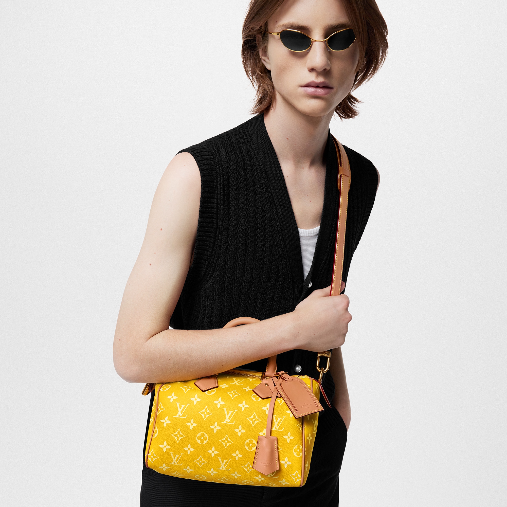 Autres Cuirs Monogram Artículos de Piel y Viaje Desfile Speedy Hombre Bolsa Speedy P9 25 con correa | Louis Vuitton ® (Ampliar producto)