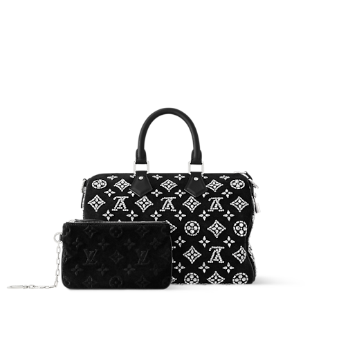 Monogram otro Artículos de Piel y Viaje Desfile Speedy Hombre Bolsa Speedy P9 30 con correa | Louis Vuitton ® (Ampliar producto)