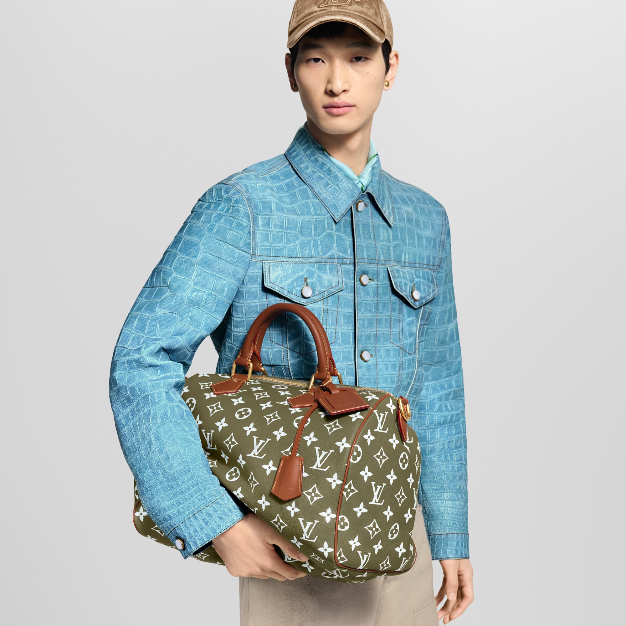 Autres Cuirs Monogram Artículos de Piel y Viaje Desfile Speedy Hombre Bolsa Speedy P9 40 con correa | Louis Vuitton ® (Ampliar producto)
