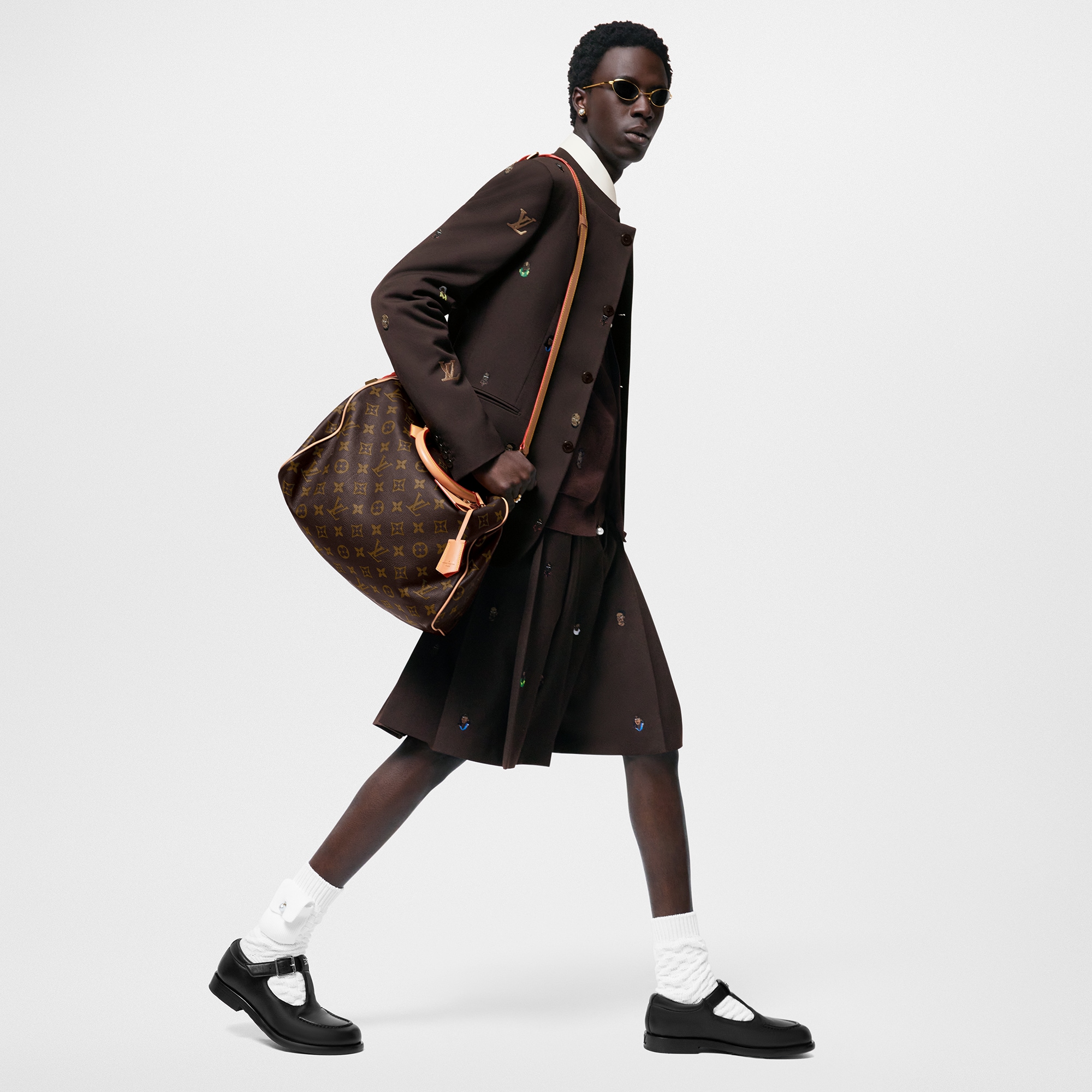 Autres Cuirs Monogram Artículos de Piel y Viaje Desfile Speedy Hombre Bolsa Speedy P9 40 con correa | Louis Vuitton ® (Ampliar producto)