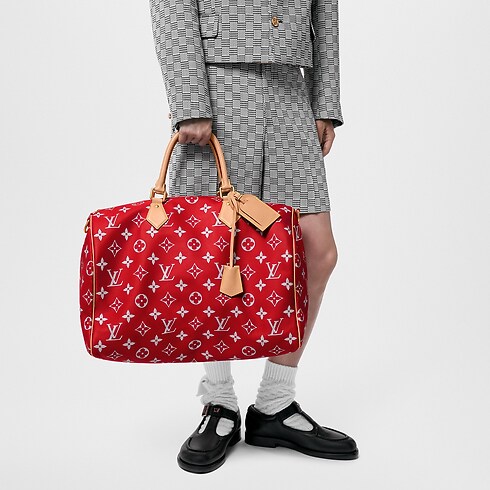 H40 Artículos de Piel y Viaje Desfile Speedy Hombre Bolsa Speedy P9 50 con correa | Louis Vuitton ® (Ampliar producto)