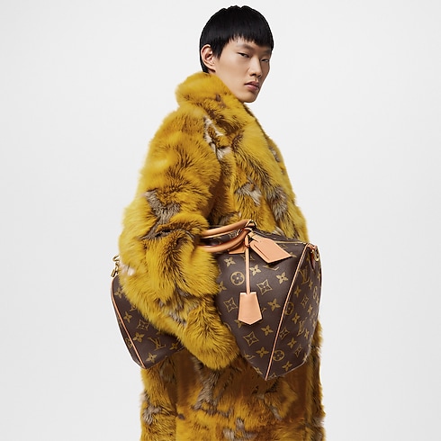 H40 Artículos de Piel y Viaje Desfile Speedy Hombre Bolsa Speedy P9 50 con correa | Louis Vuitton ® (Ampliar producto)