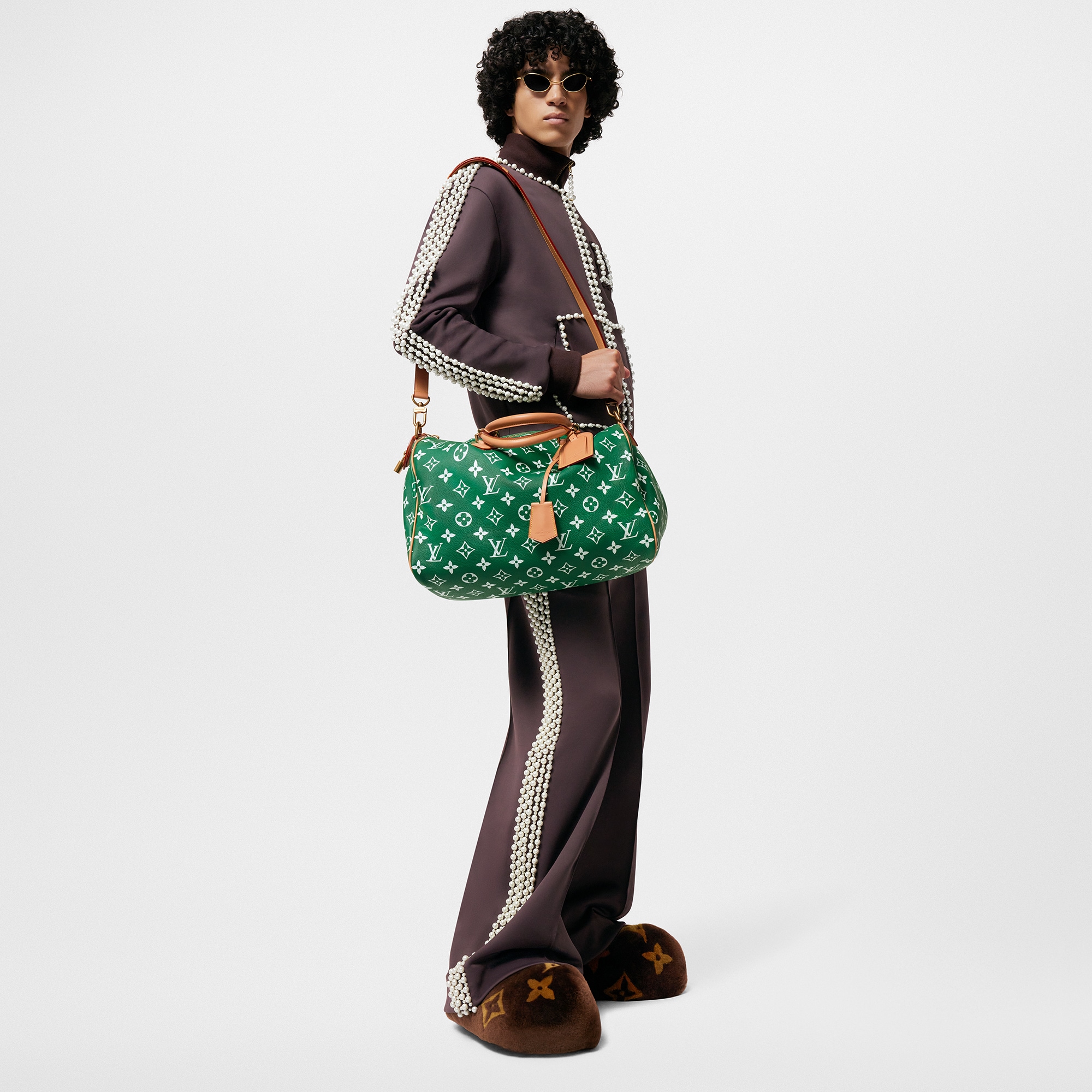 Autres Cuirs Monogram Artículos de Piel y Viaje Desfile Speedy Hombre Bolsa Speedy P9 50 con correa | Louis Vuitton ® (Ampliar producto)