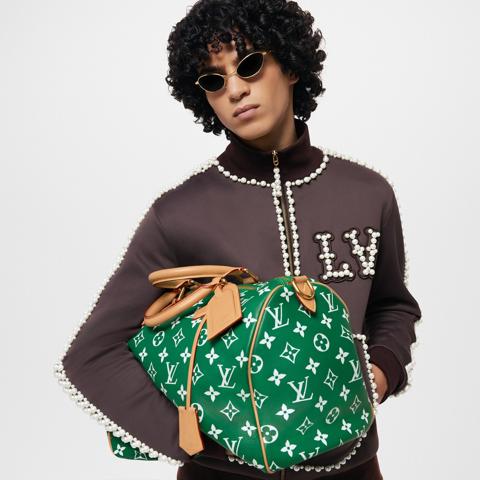 Autres Cuirs Monogram Artículos de Piel y Viaje Desfile Speedy Hombre Bolsa Speedy P9 50 con correa | Louis Vuitton ® (Ampliar producto)