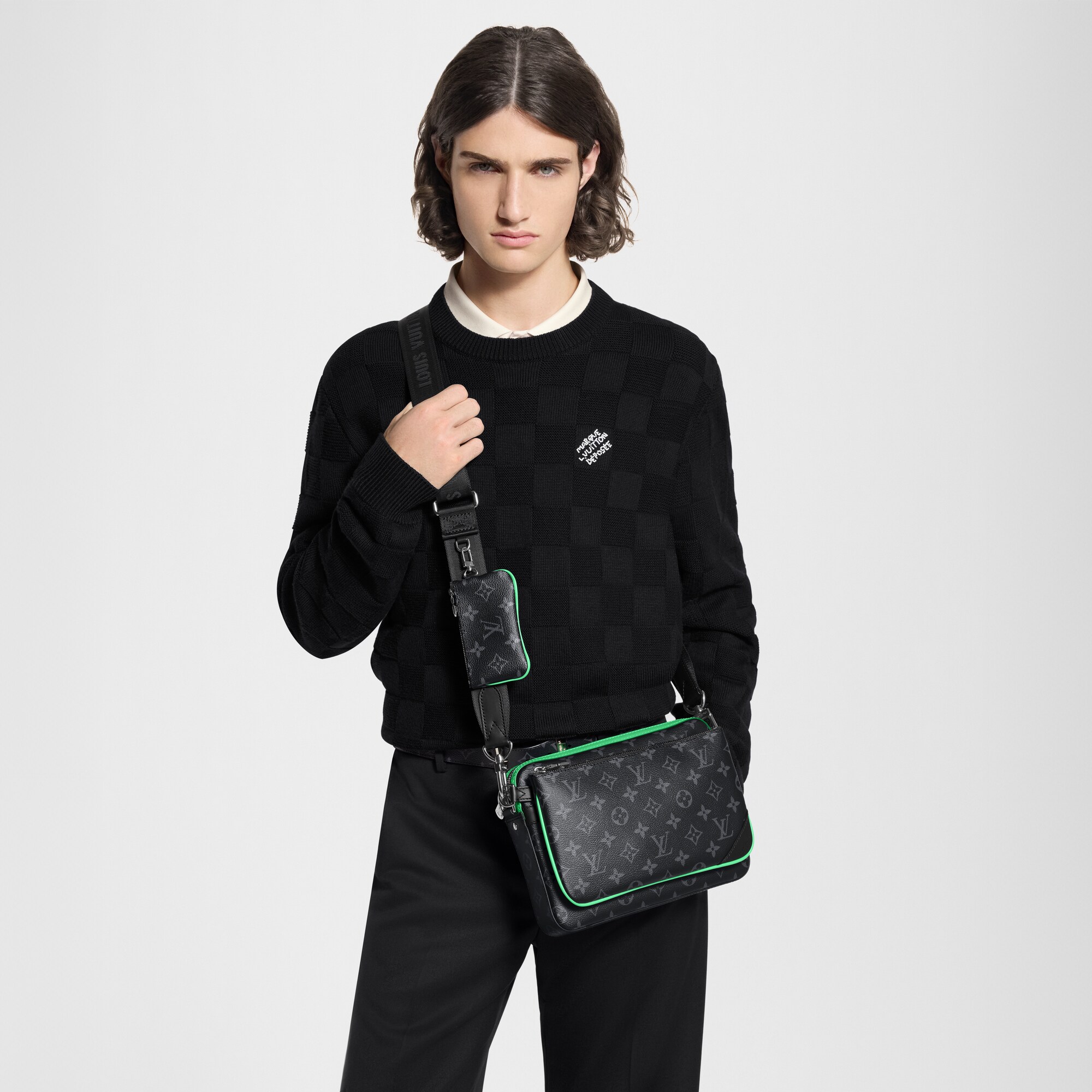 Monogram Eclipse Bolsas para Hombre Novedades Bolsa Trio Messenger | Louis Vuitton ® (Ampliar producto)