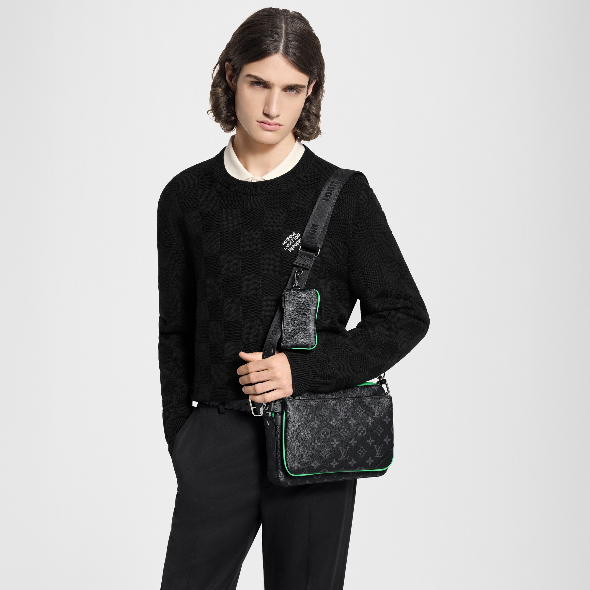 Monogram Eclipse Bolsas para Hombre Novedades Bolsa Trio Messenger | Louis Vuitton ® (Ampliar producto)
