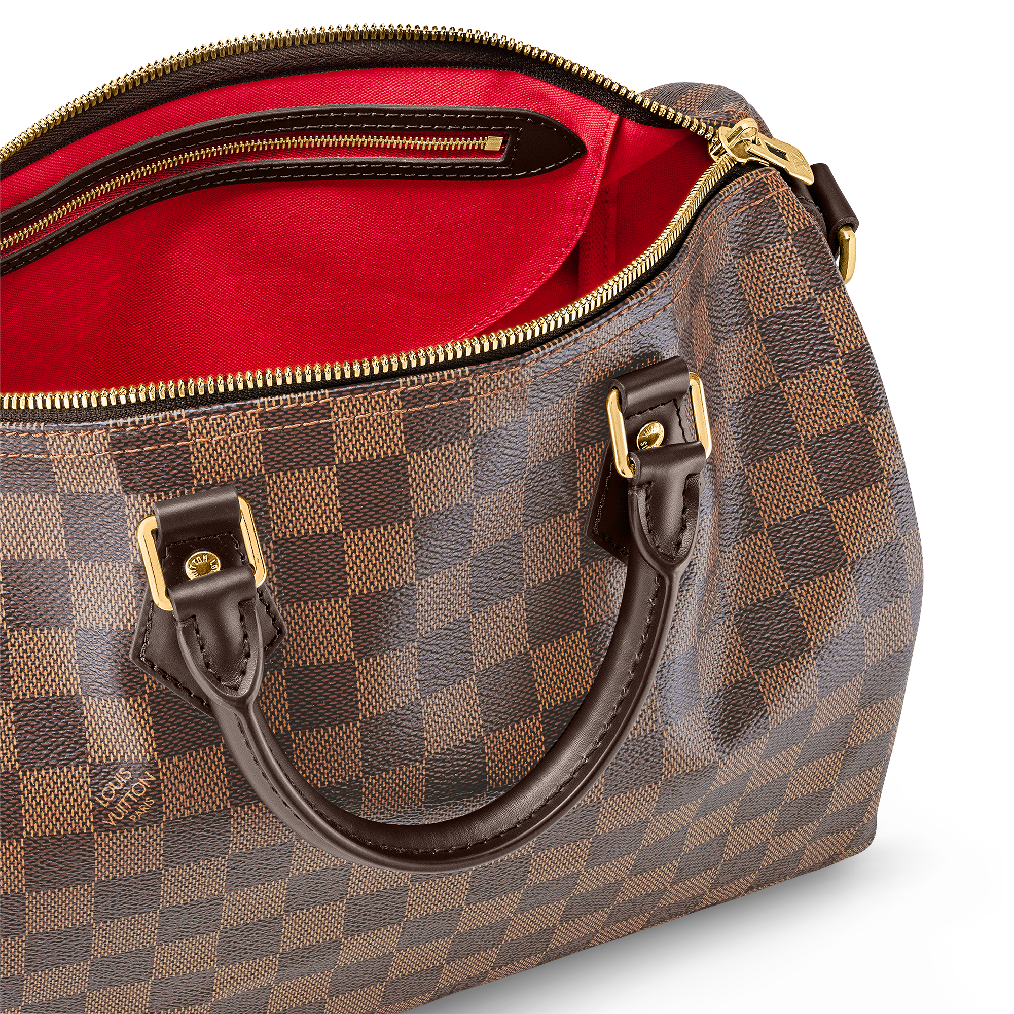 Damier Ebene Canvas Bolsas de mano Todas las bolsas de mano Bolso Speedy 30 con bandolera | Louis Vuitton ® (Ampliar producto)