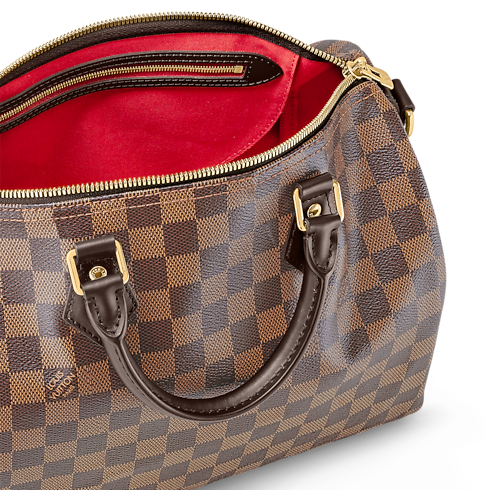 Damier Ebene Canvas Bolsas de mano Todas las bolsas de mano Bolso Speedy 30 con bandolera | Louis Vuitton ® (Ampliar producto)