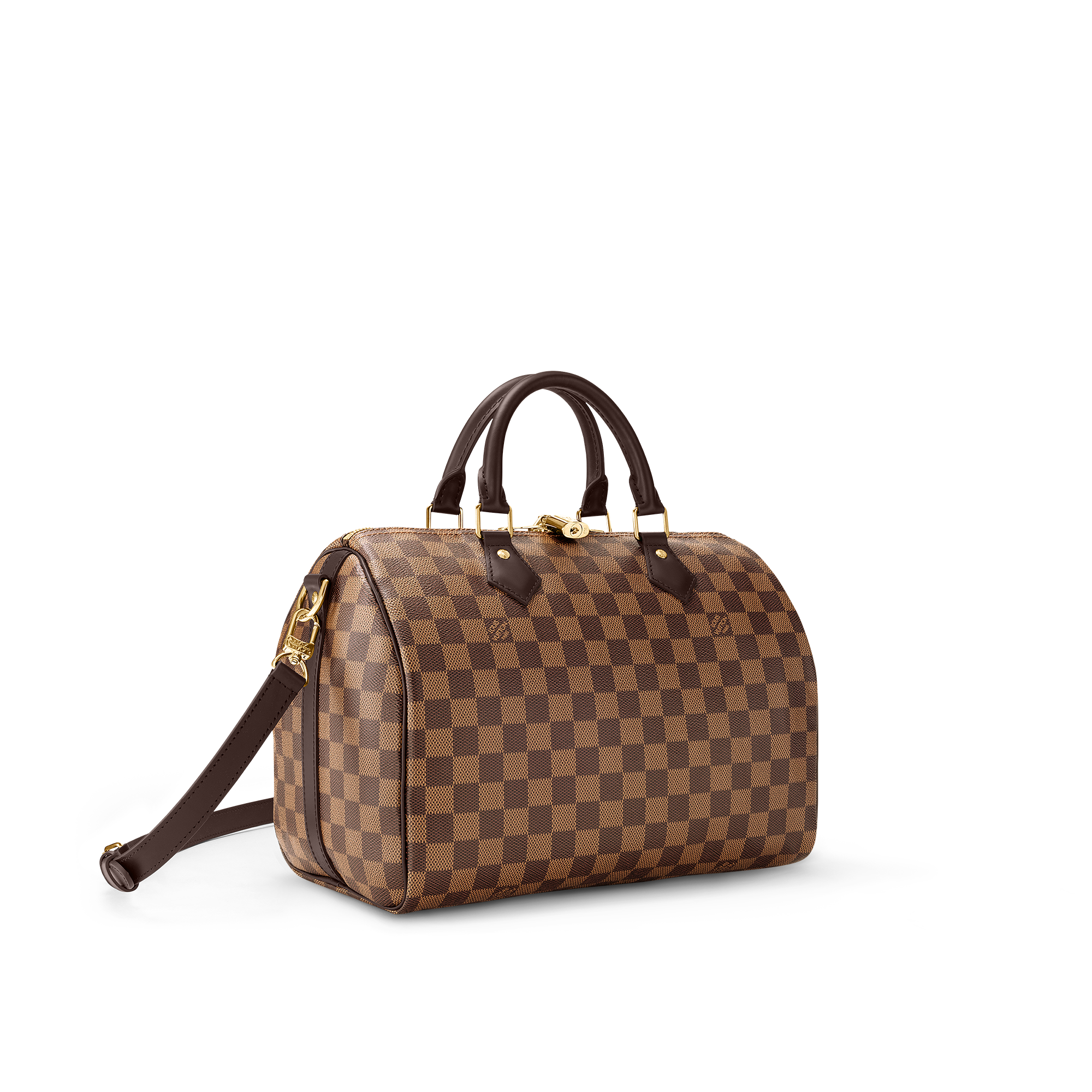 Damier Ebene Canvas Bolsas de mano Todas las bolsas de mano Bolso Speedy 30 con bandolera | Louis Vuitton ® (Ampliar producto)