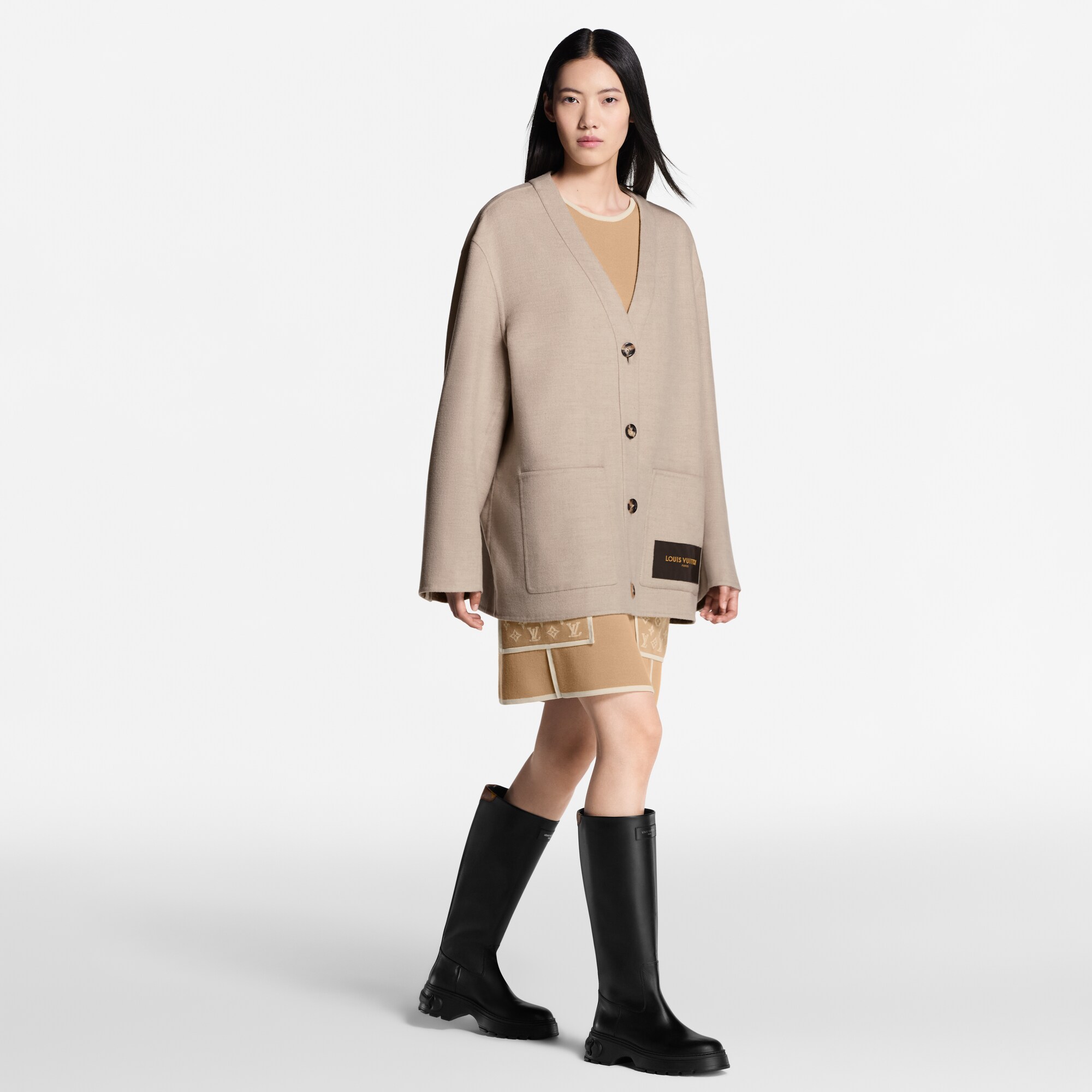  Zapatos Botas y botines Bota alta LV Squad | Louis Vuitton ® (Ampliar producto)