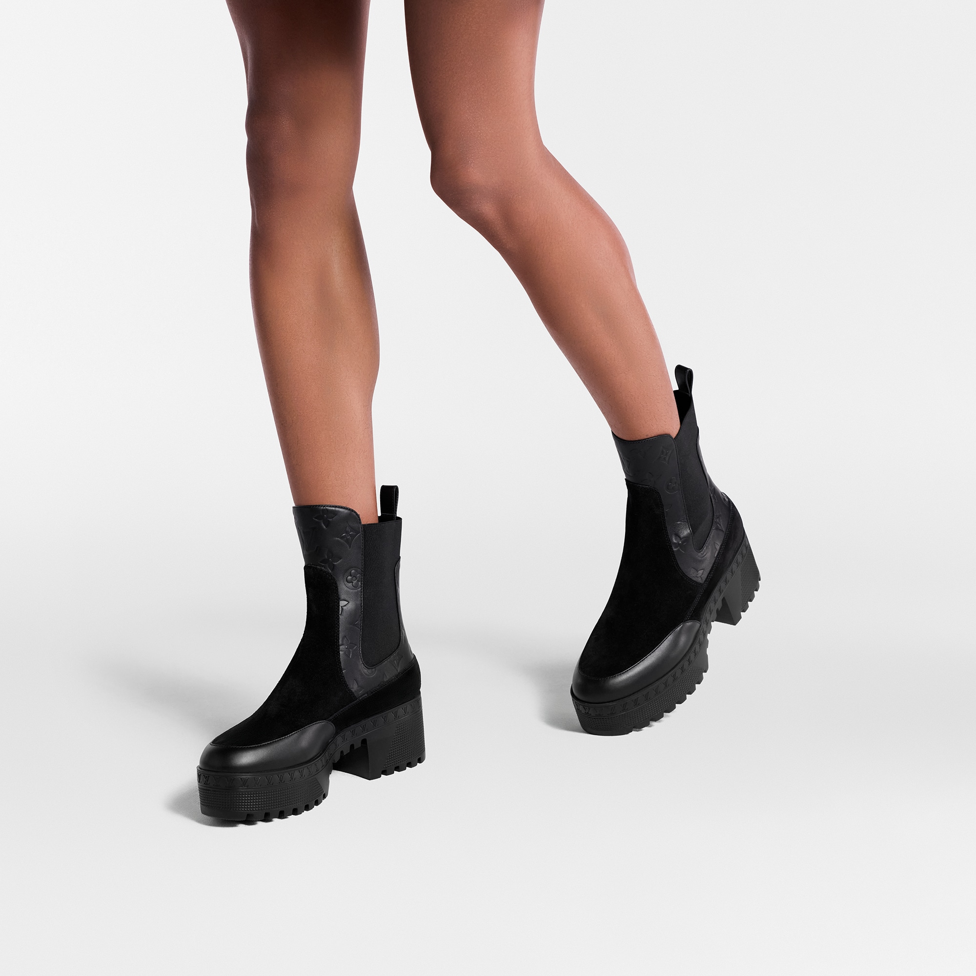  Zapatos Botas y botines Bota Laureate Chelsea con plataforma | Louis Vuitton ® (Ampliar producto)