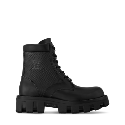 Zapatos Botas Bota militar LV Checker | Louis Vuitton ® (Ampliar producto)