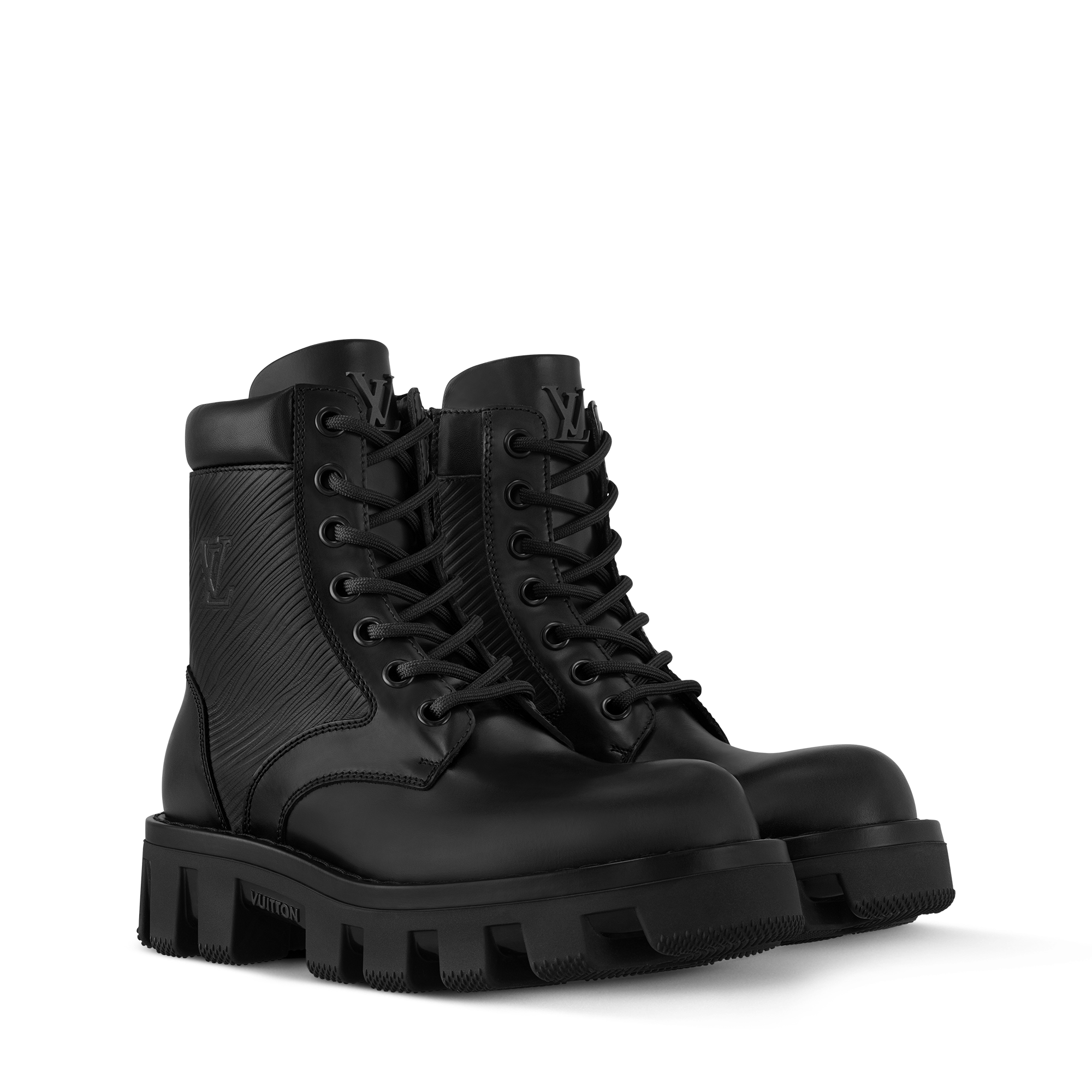  Zapatos Botas Bota militar LV Checker | Louis Vuitton ® (Ampliar producto)