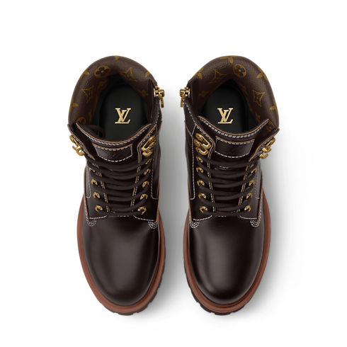 Zapatos Botas Bota militar LV Remix | Louis Vuitton ® (Ampliar producto)