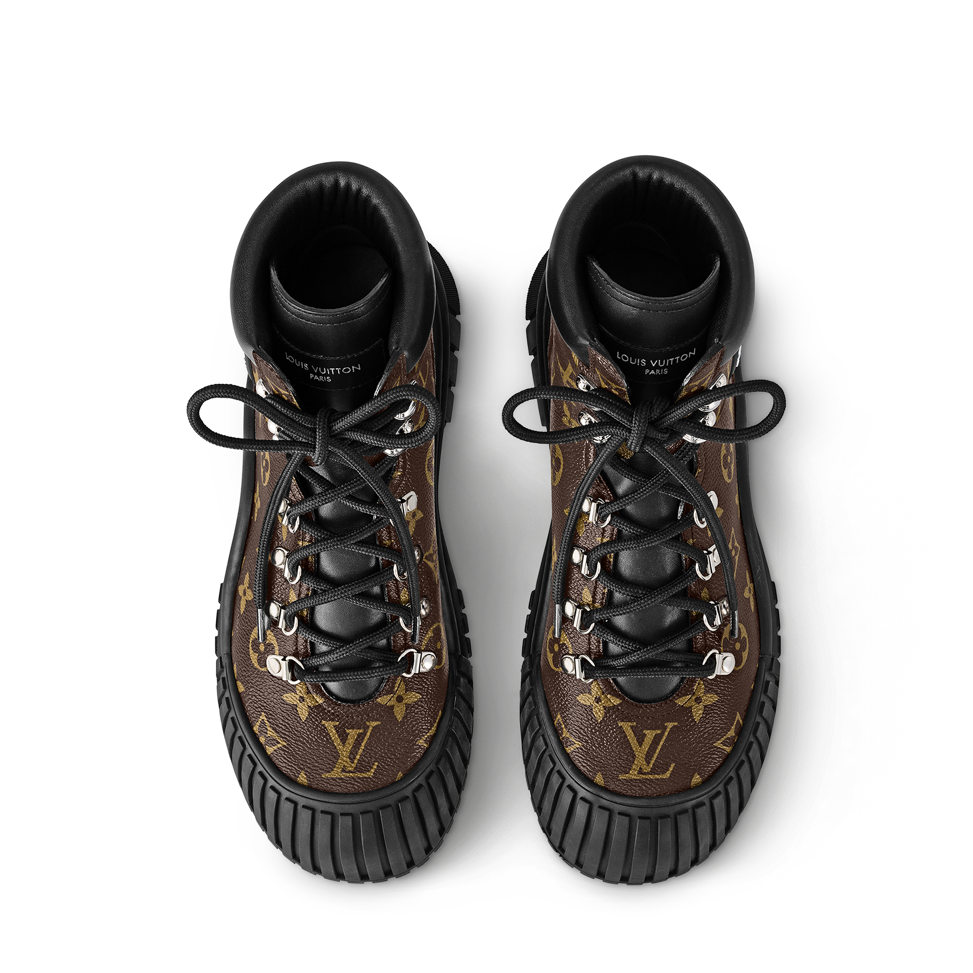  Zapatos Botas y botines Bota militar plana Ruby | Louis Vuitton ® (Ampliar producto)
