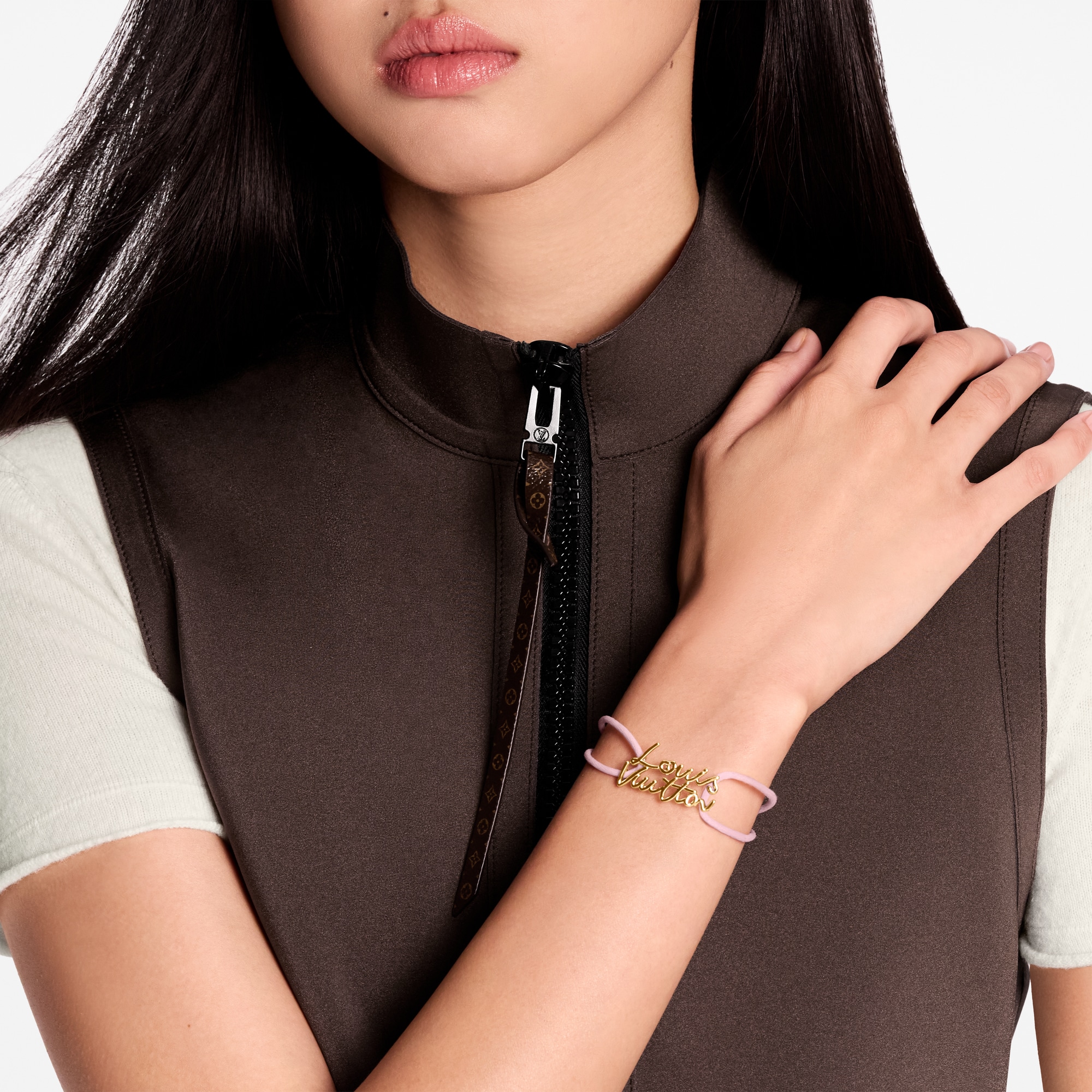  Bisutería Brazaletes Brazalete LV Script | Louis Vuitton ® (Ampliar producto)