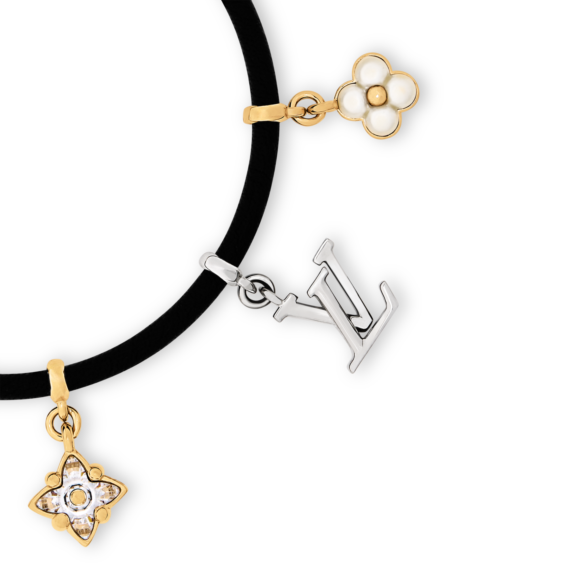  Bisutería Brazaletes Brazalete V Blooming Strass | Louis Vuitton ® (Ampliar producto)