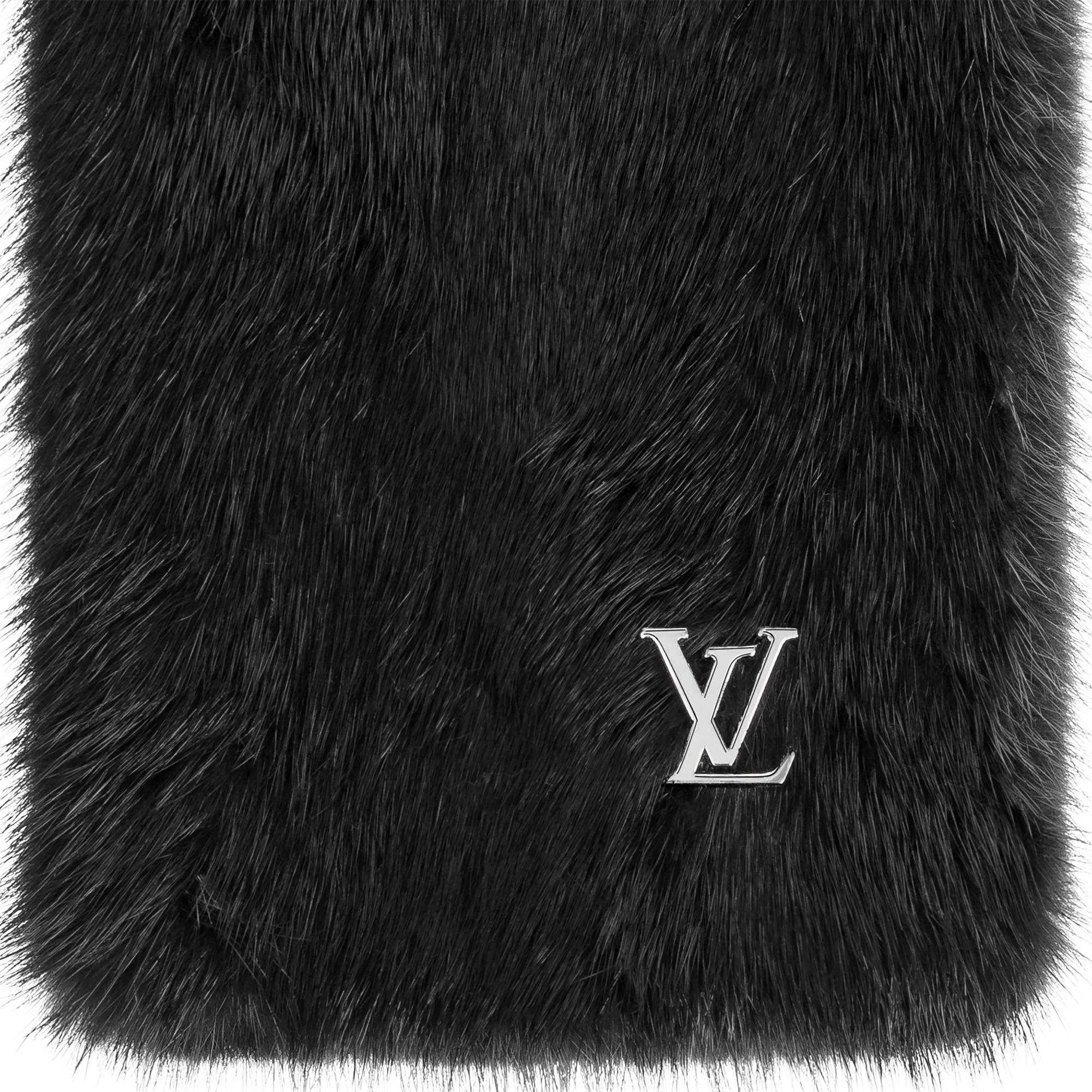 S00 Accesorios Bufandas Bufanda de pelo Monogram Reverse | Louis Vuitton ® (Ampliar producto)