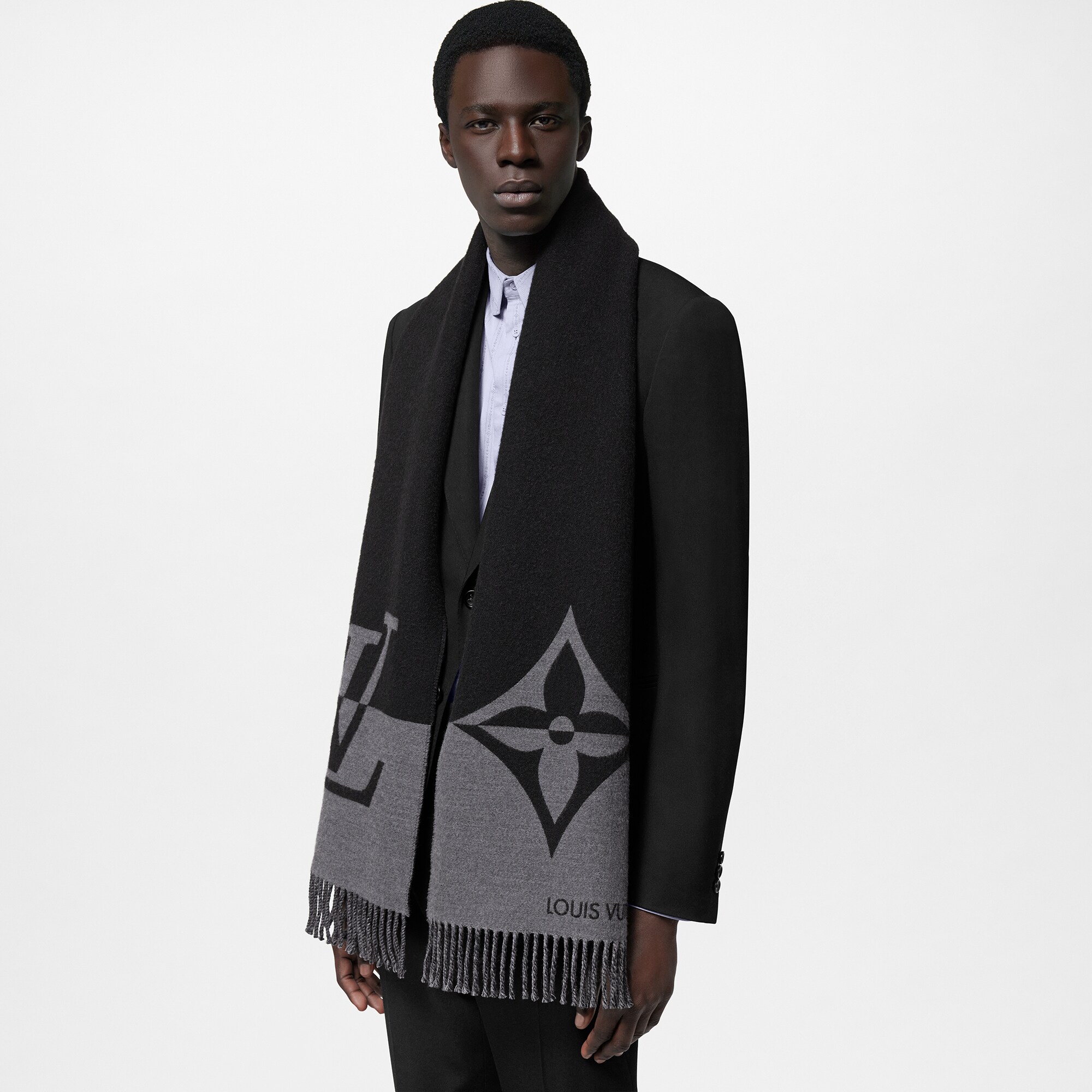 S00 Accesorios Bufandas Bufanda Graphic Dual | Louis Vuitton ® (Ampliar producto)