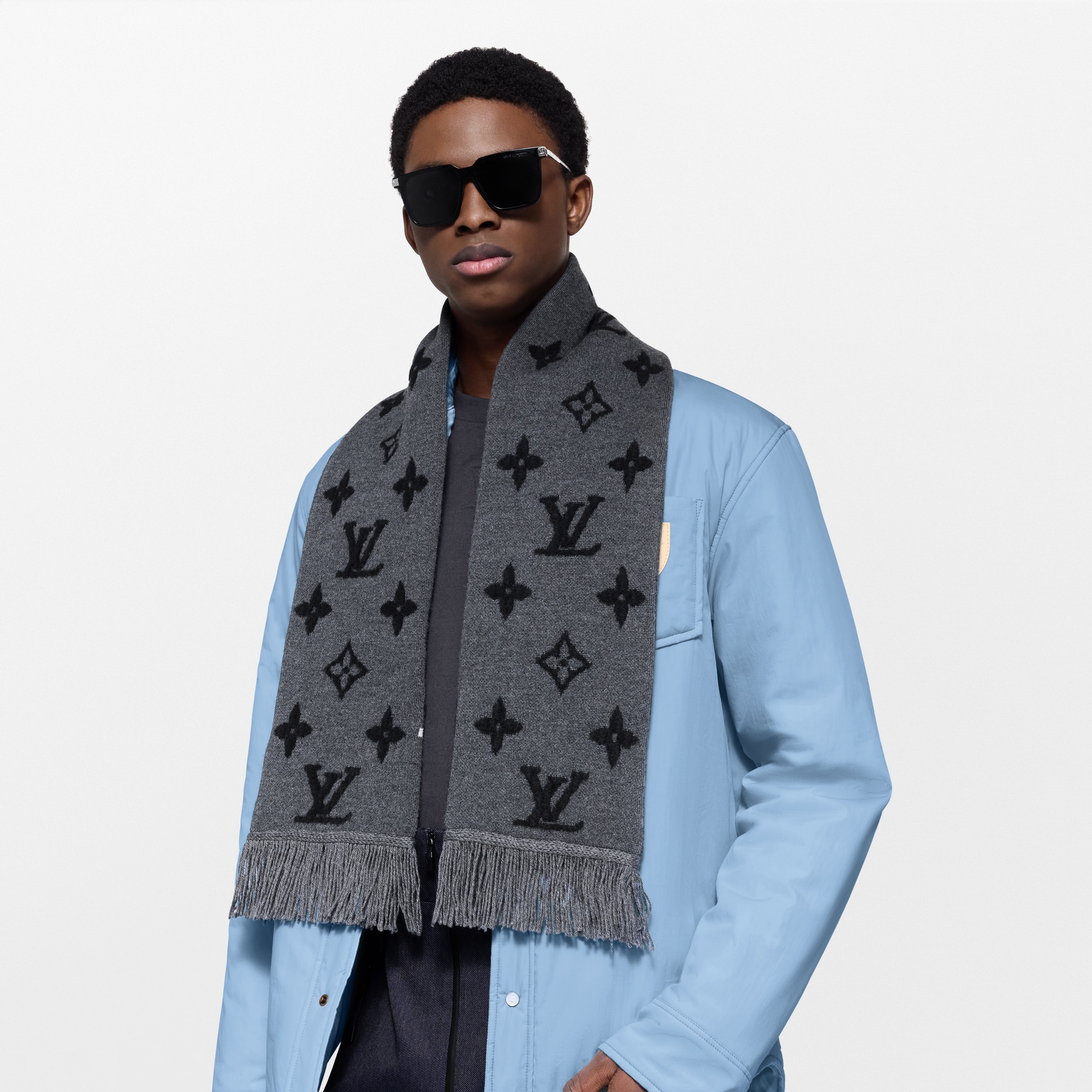 S00 Accesorios Bufandas Bufanda Graphic Flower | Louis Vuitton ® (Ampliar producto)