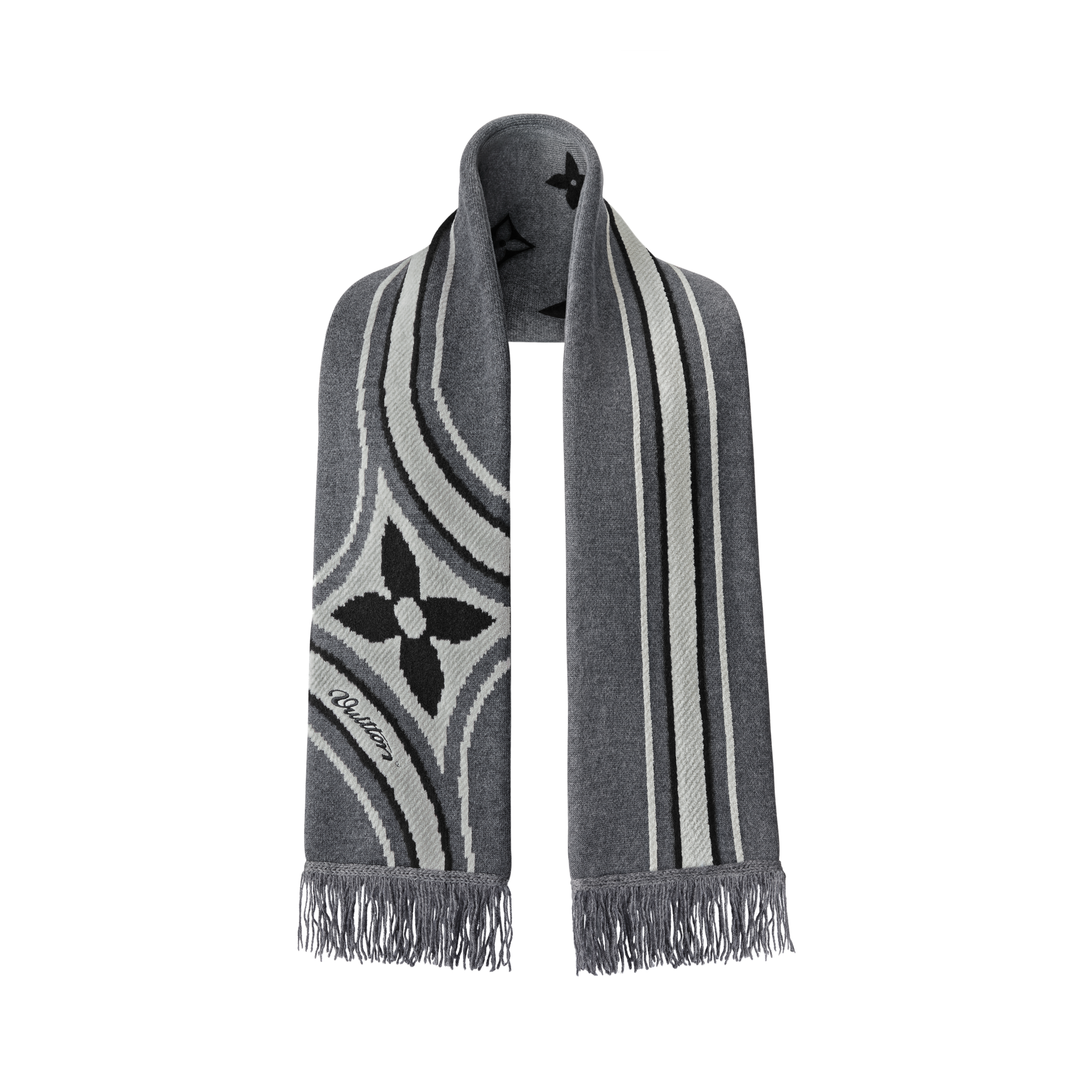 S00 Accesorios Bufandas Bufanda Graphic Flower | Louis Vuitton ® (Ampliar producto)