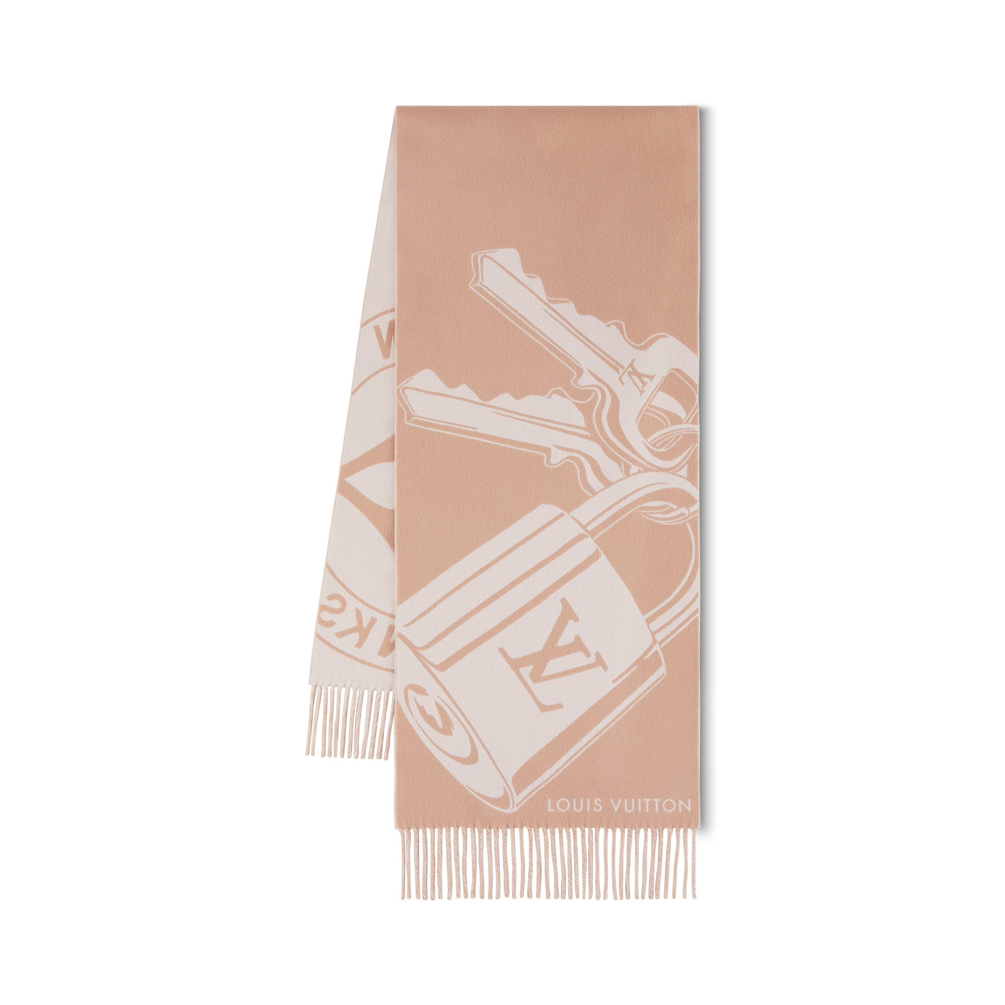 S00 Accesorios Bufandas Bufanda Lock And Keys | Louis Vuitton ® (Ampliar producto)