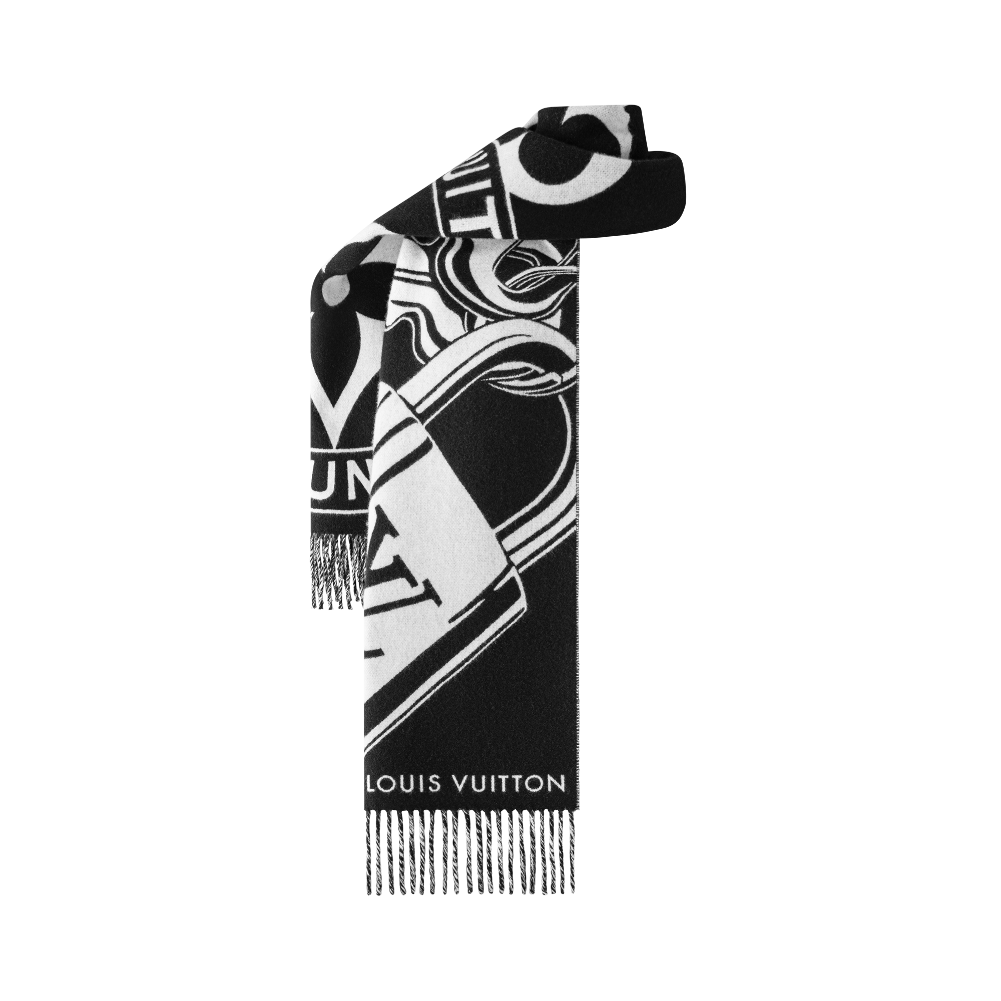 S00 Accesorios Bufandas Bufanda Lock And Keys | Louis Vuitton ® (Ampliar producto)