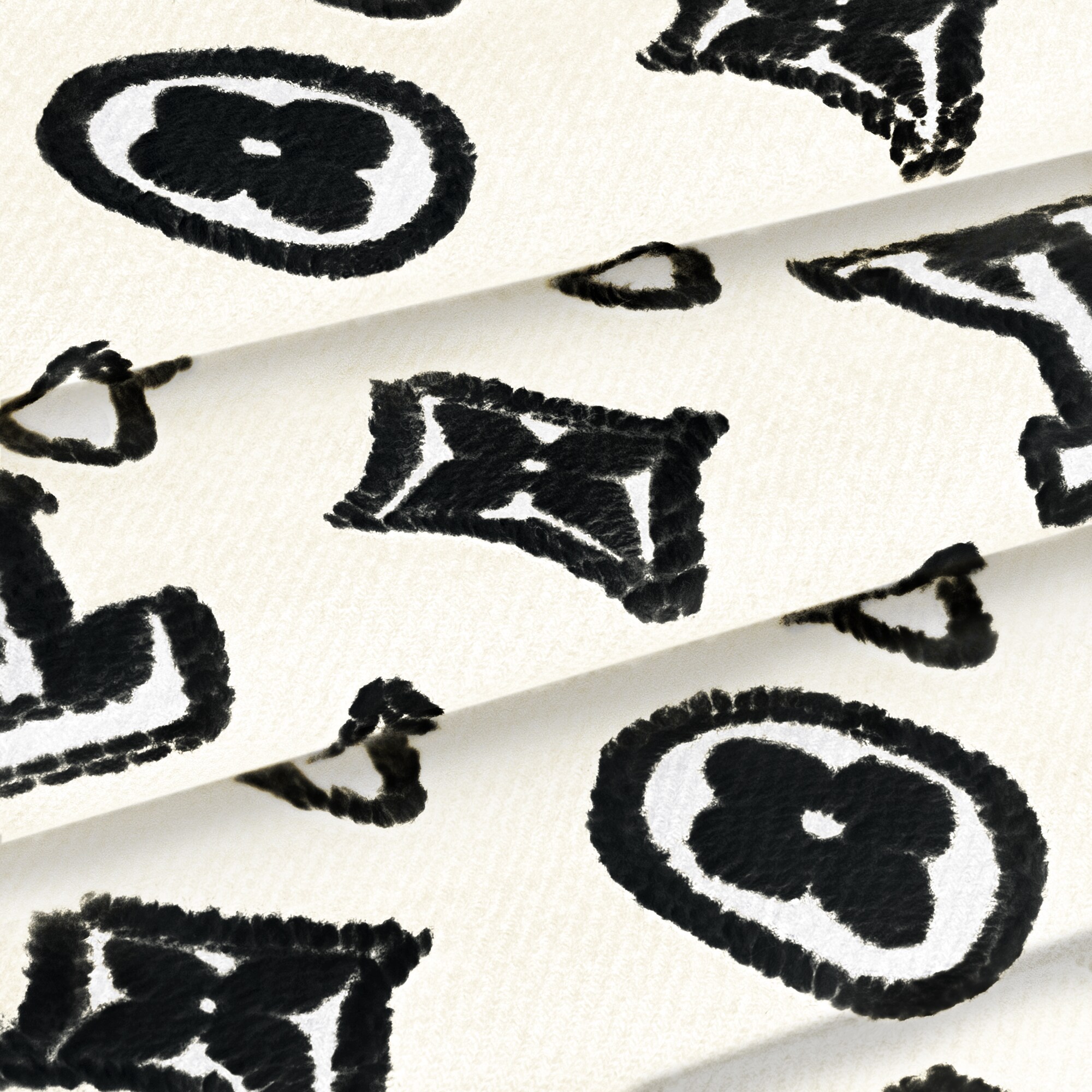 S00 Accesorios Bufandas Bufanda LV 3D | Louis Vuitton ® (Ampliar producto)