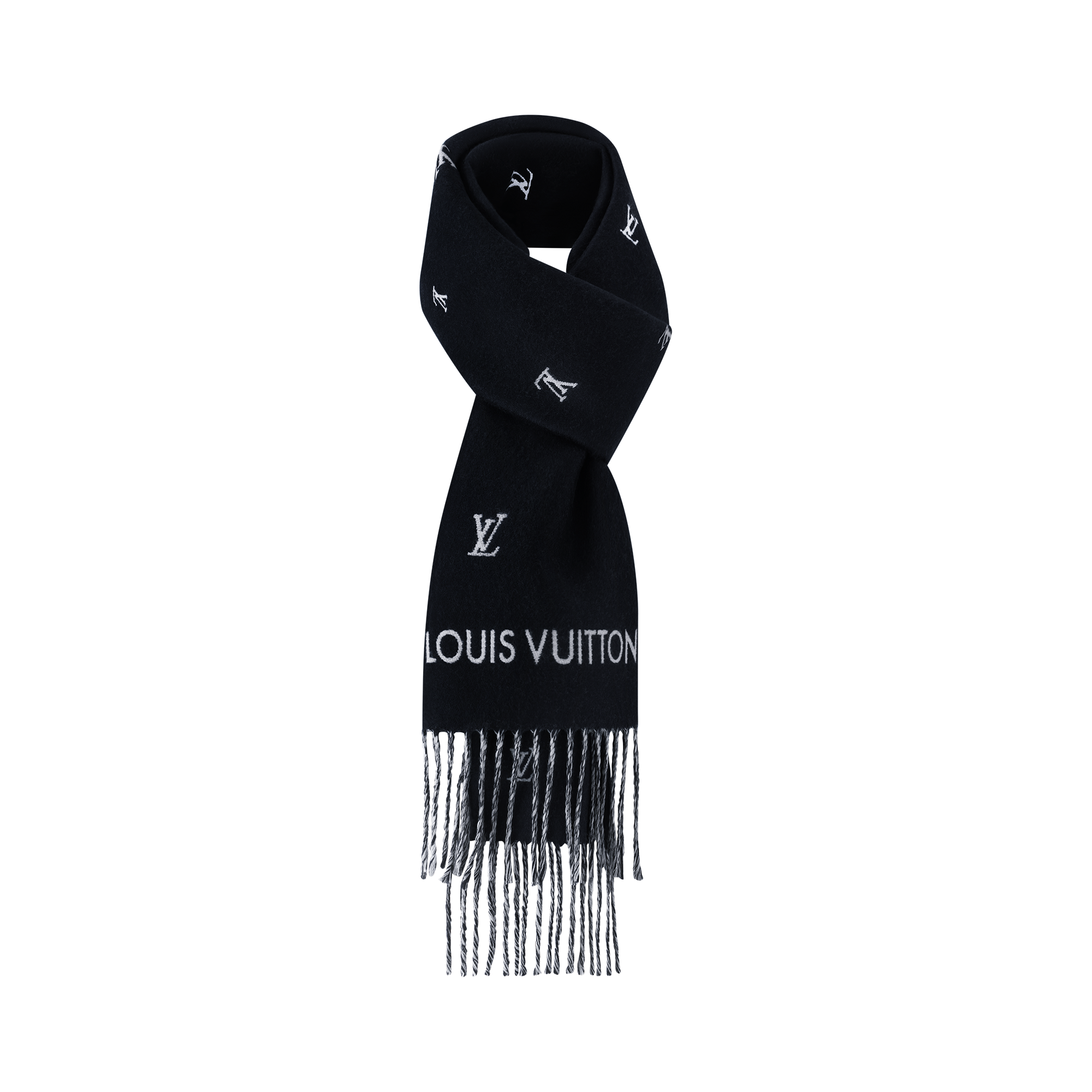 S00 Accesorios Bufandas Bufanda LV Blason | Louis Vuitton ® (Ampliar producto)