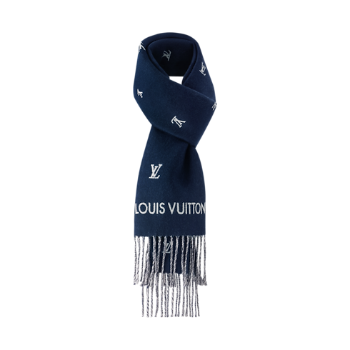 S00 Accesorios Bufandas Bufanda LV Blason | Louis Vuitton ® (Ampliar producto)