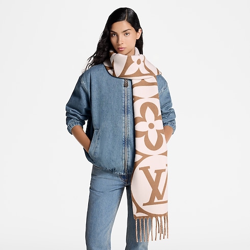 S00 Accesorios Bufandas Bufanda LV Medallion | Louis Vuitton ® (Ampliar producto)