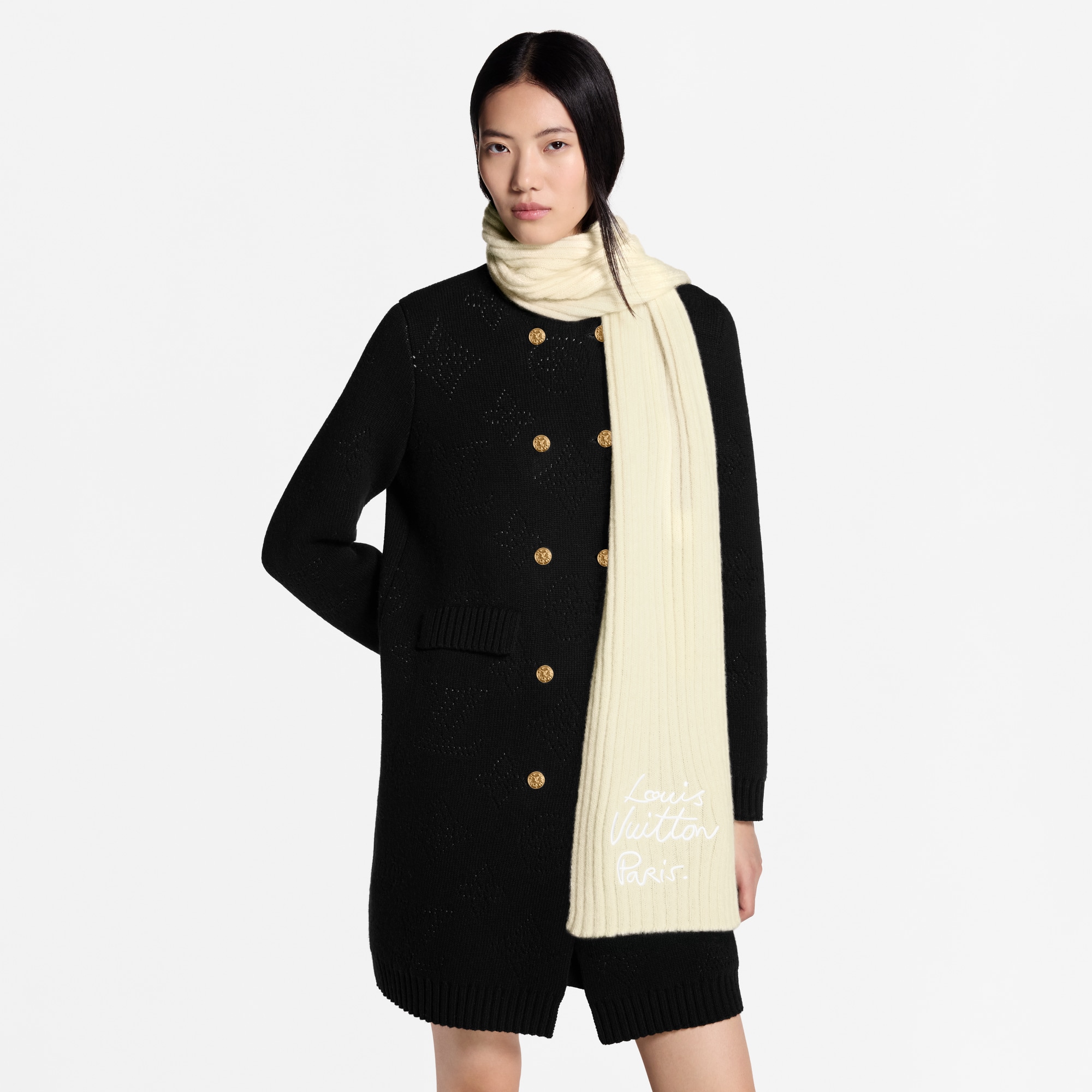 S00 Accesorios Bufandas Bufanda LV Script | Louis Vuitton ® (Ampliar producto)