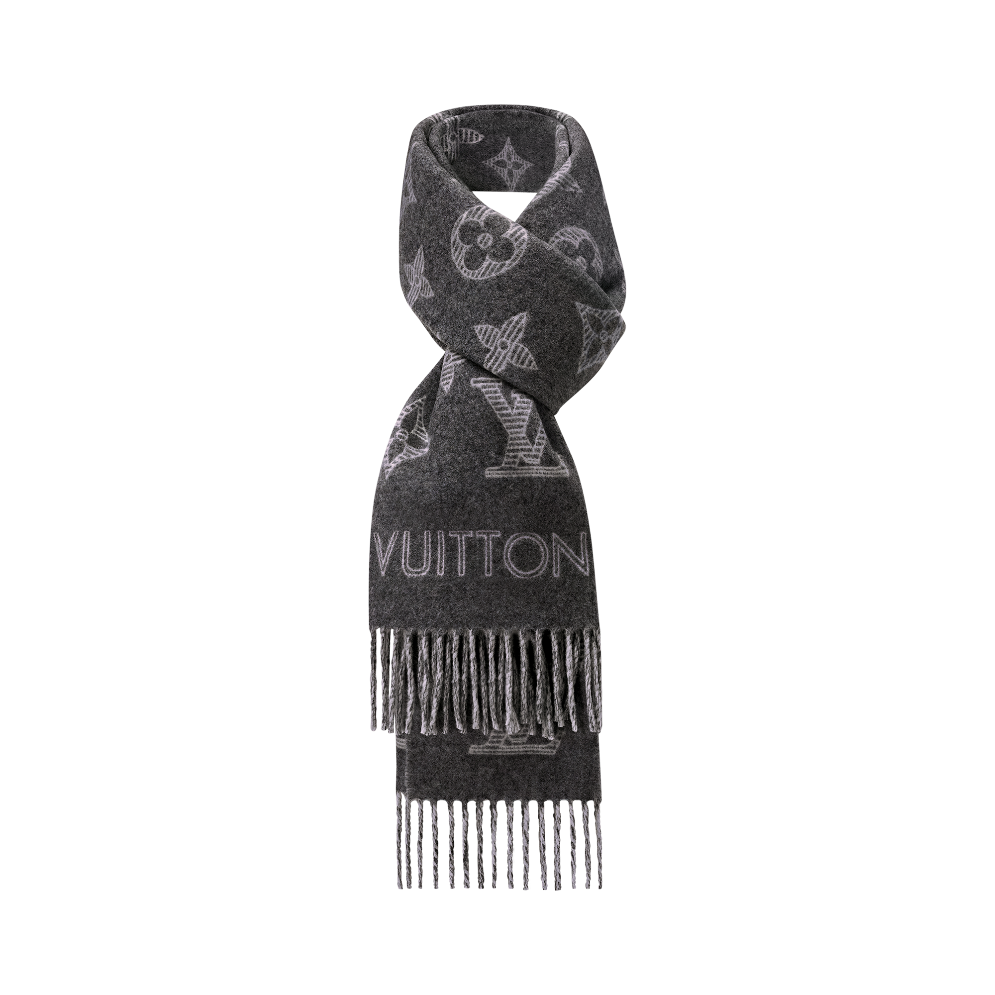S00 Accesorios Bufandas Bufanda Monogram Shadow | Louis Vuitton ® (Ampliar producto)